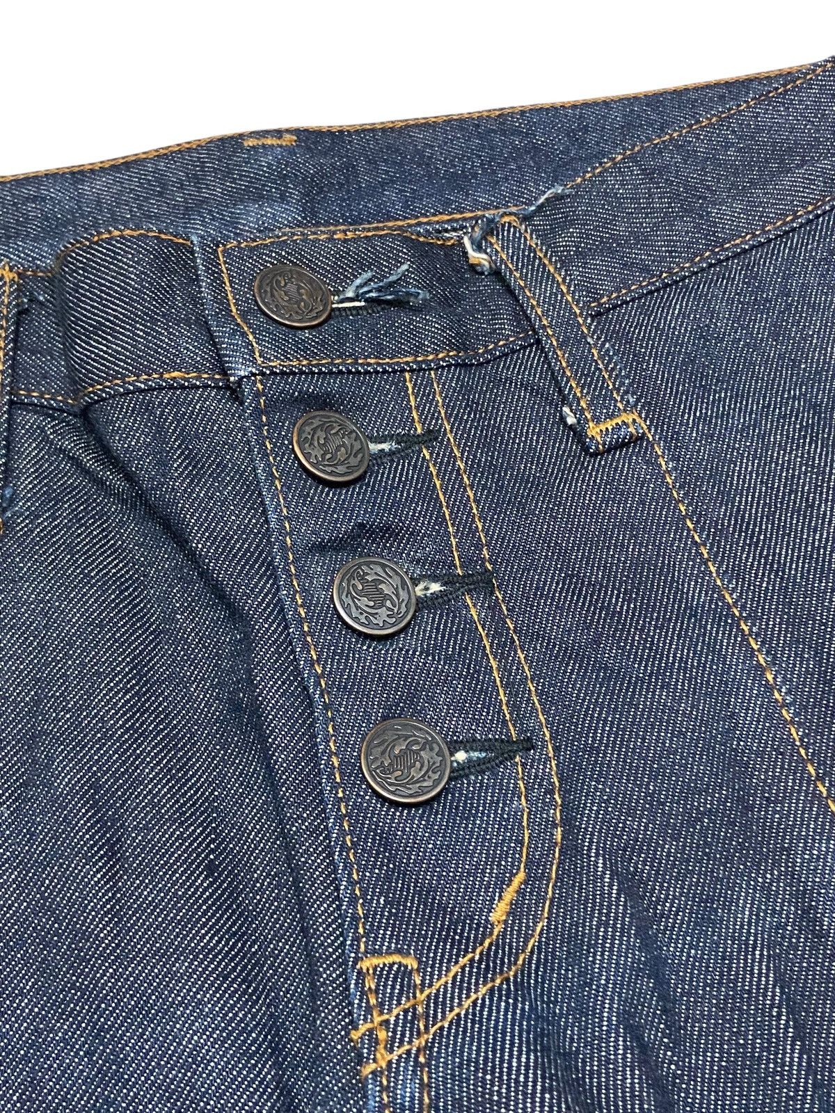 Japanese Brand Japanese Brand Dee Dee Denim Super Flare Jeans Size 32" / US 10 / IT 46 - 5 Thumbnail