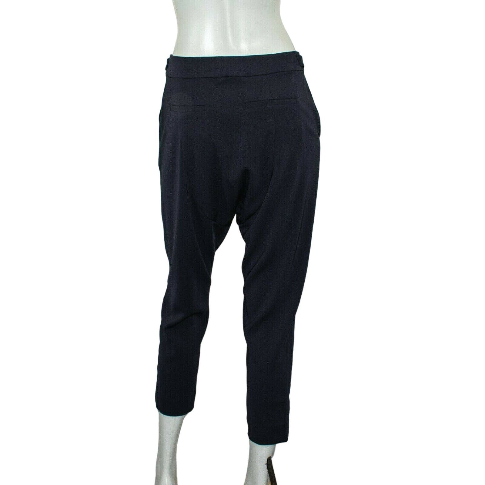 Equipment EQUIPMENT Femme Charlyne Trouser Pants Eclipse Navy Size 25" / US 0 / IT 36 - 2 Thumbnail