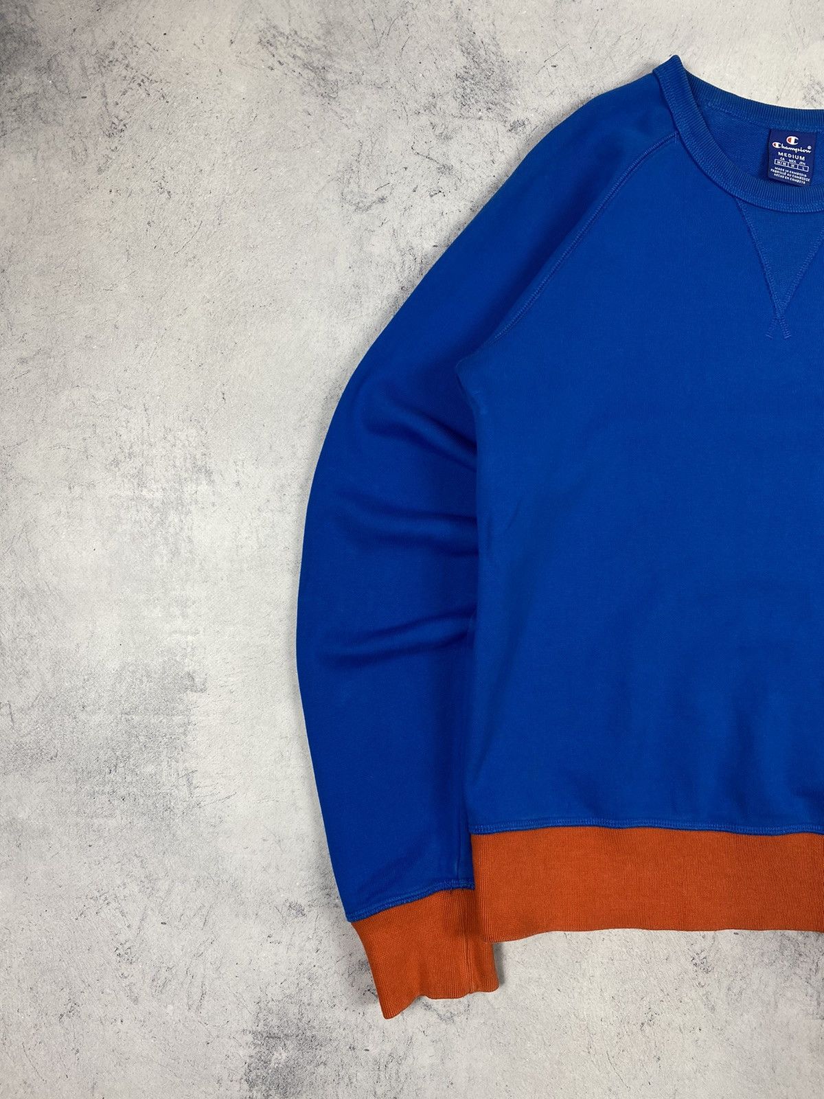 Champion Champion Embroidered Logo Blue Sweatshirt Jumper Size M Size US M / EU 48-50 / 2 - 4 Thumbnail