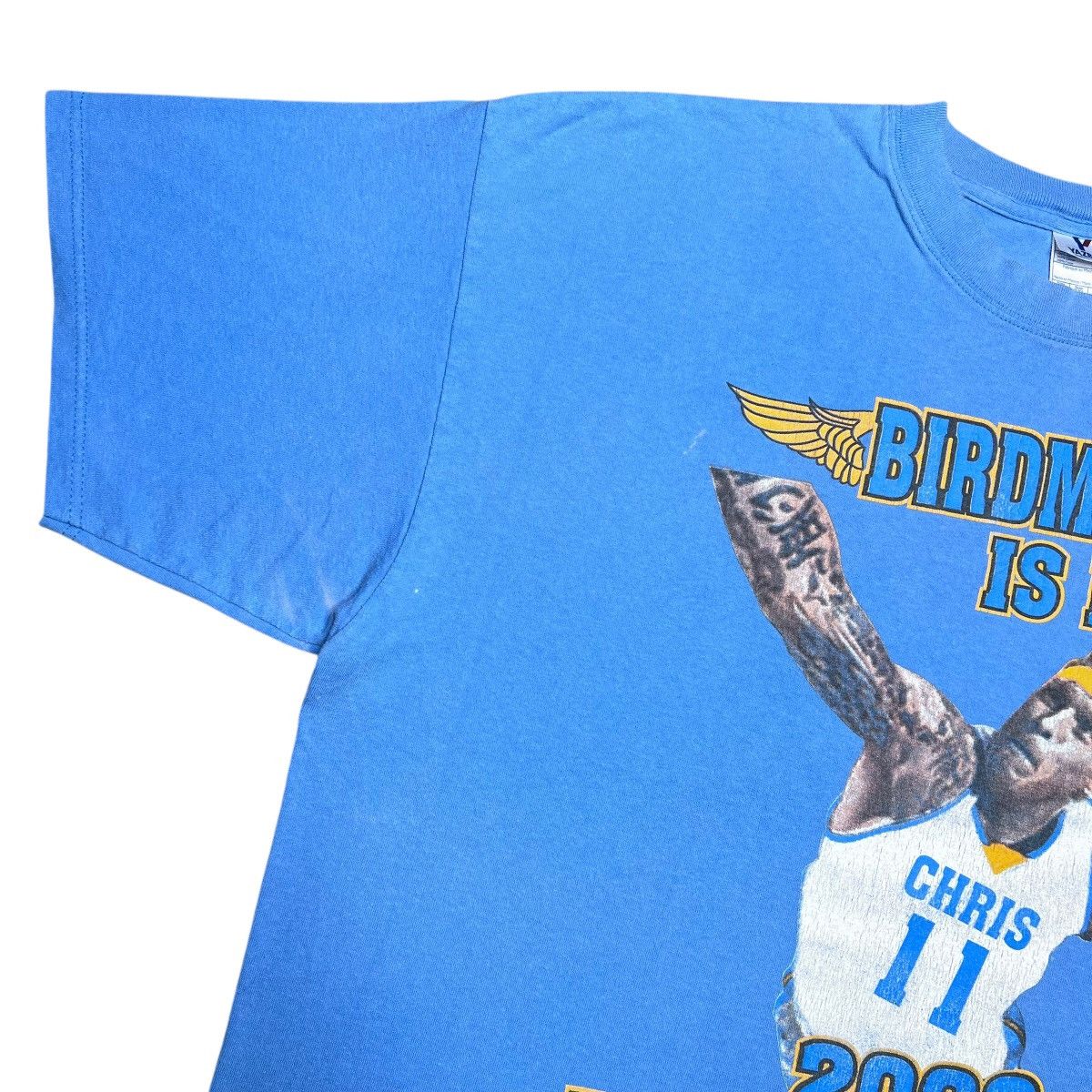 NBA Vintage 2009 NBA Denver Nuggets Playoffs Birdman Is Back Tee Size US XXL / EU 58 / 5 - 5 Thumbnail