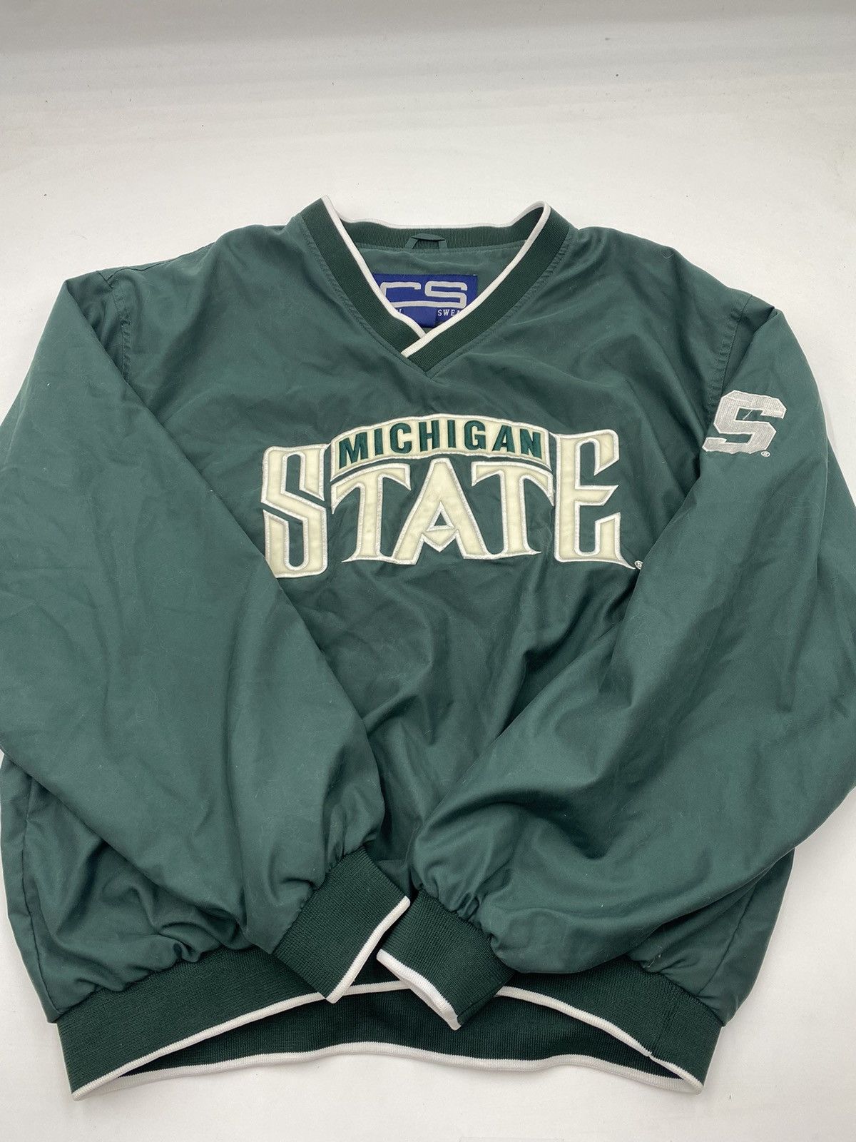 Other Vintage MSU Pull-Over Jacket Size US M / EU 48-50 / 2 - 3 Thumbnail