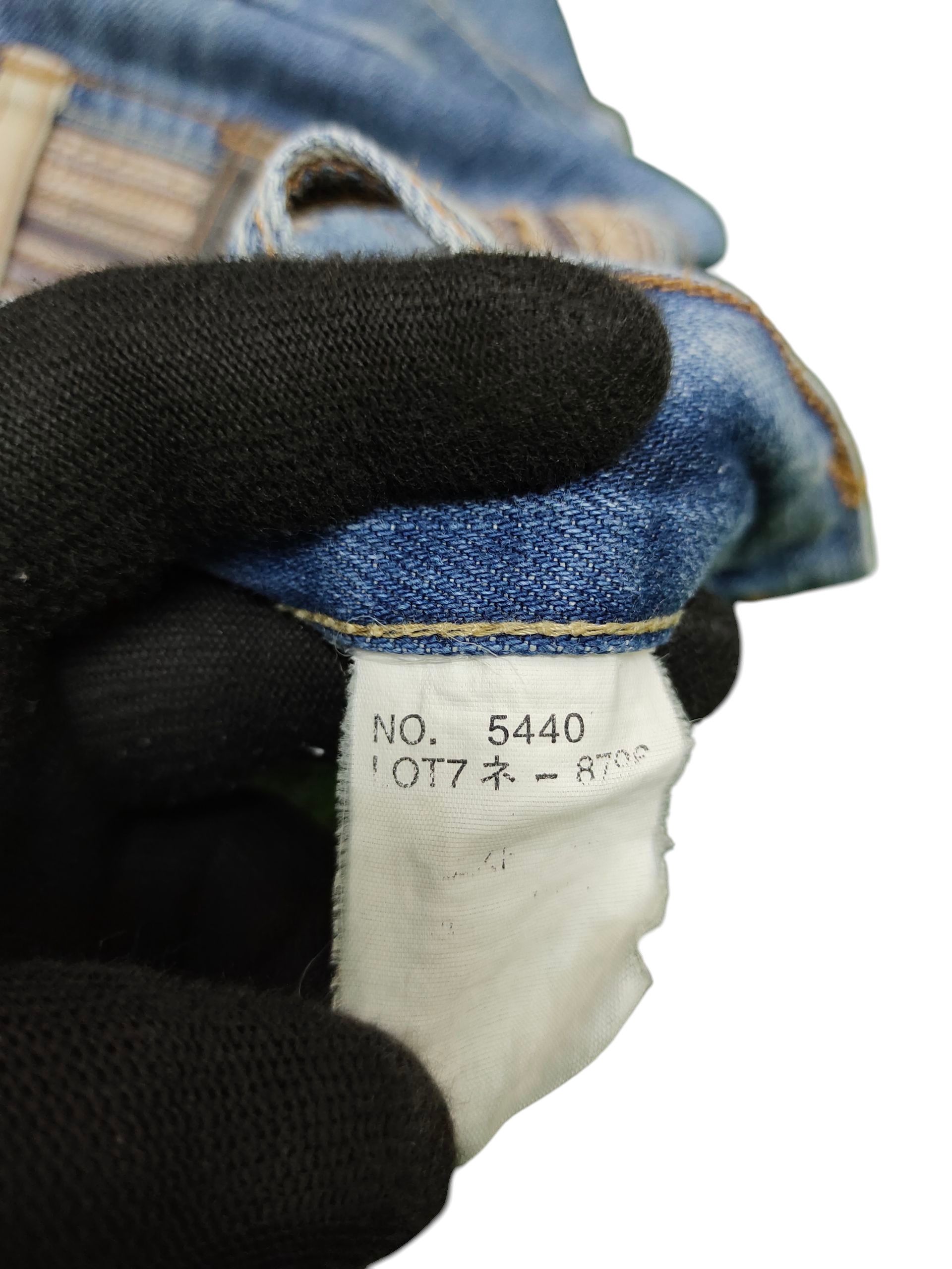 Kapital Japanese Brand Dominate Double Waist Clawmark Denim Jeans Size US 30 / EU 46 - 12 Thumbnail