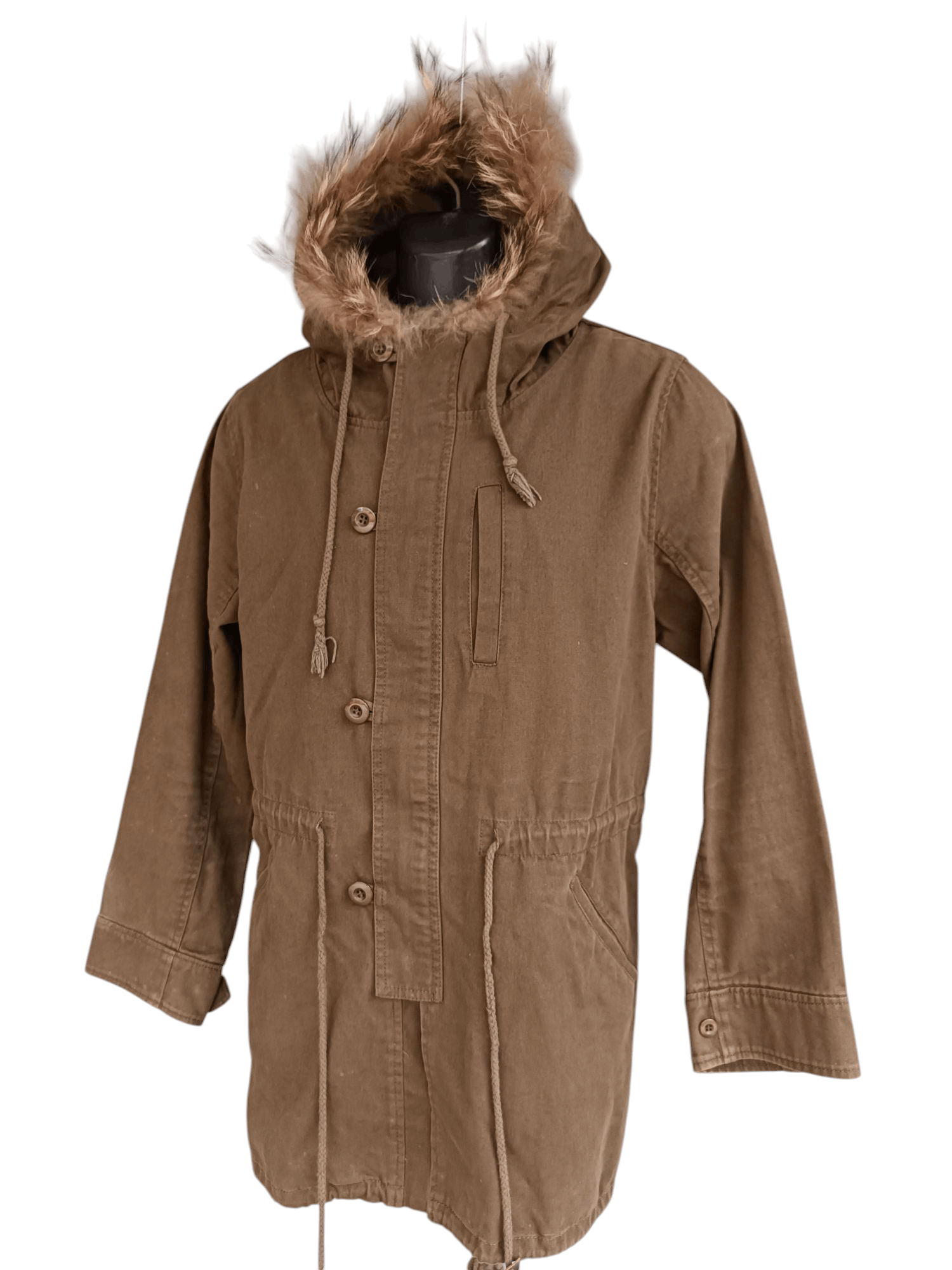 Japanese Brand Japanese Brand Nanae & Company Fur Hoodie Size US M / EU 48-50 / 2 - 3 Thumbnail