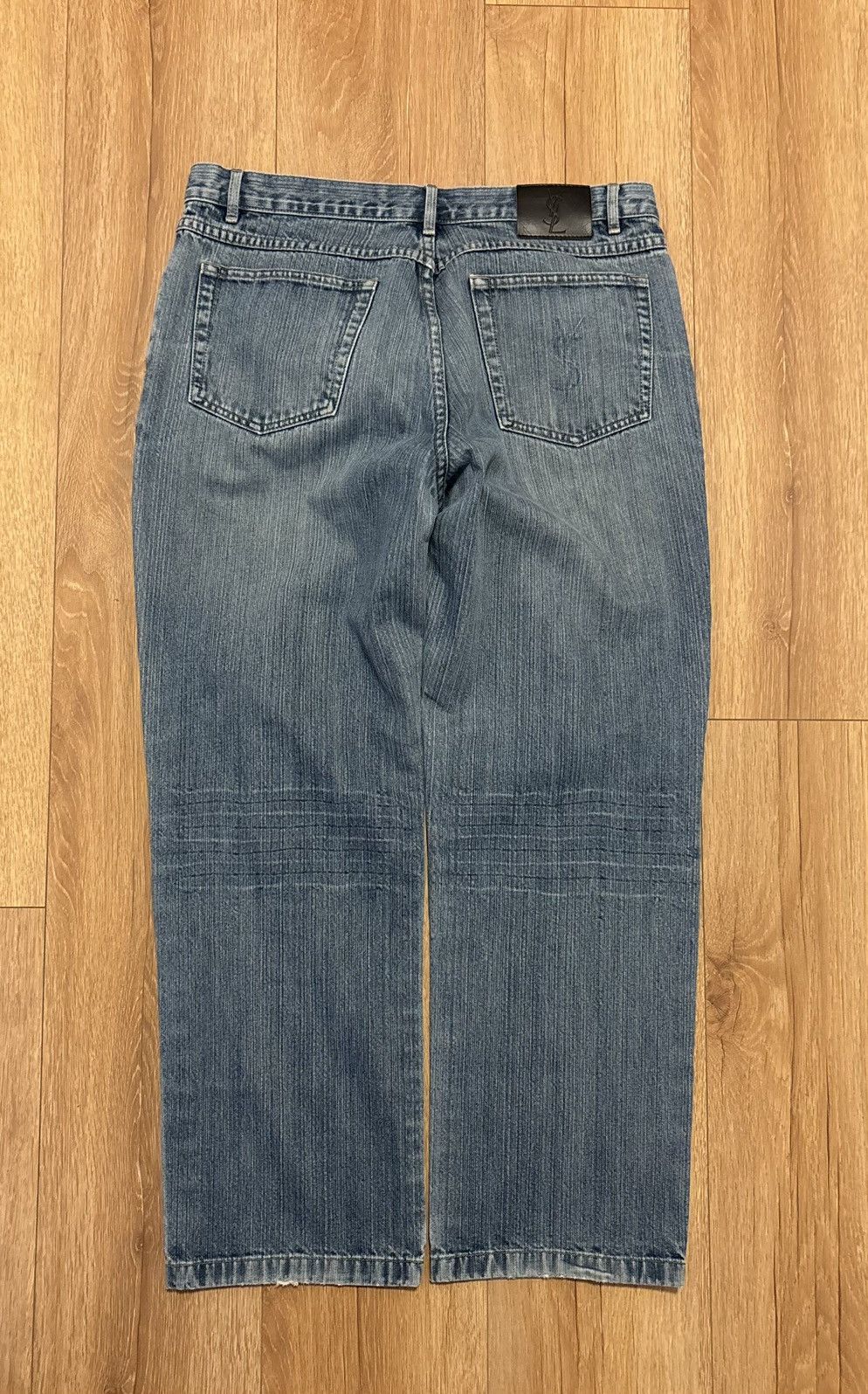 Yves Saint Laurent Yves Saint Laurent Vintage Jeans W36 L30 Straight Leg Denim Size US 32 / EU 48 - 1 Thumbnail