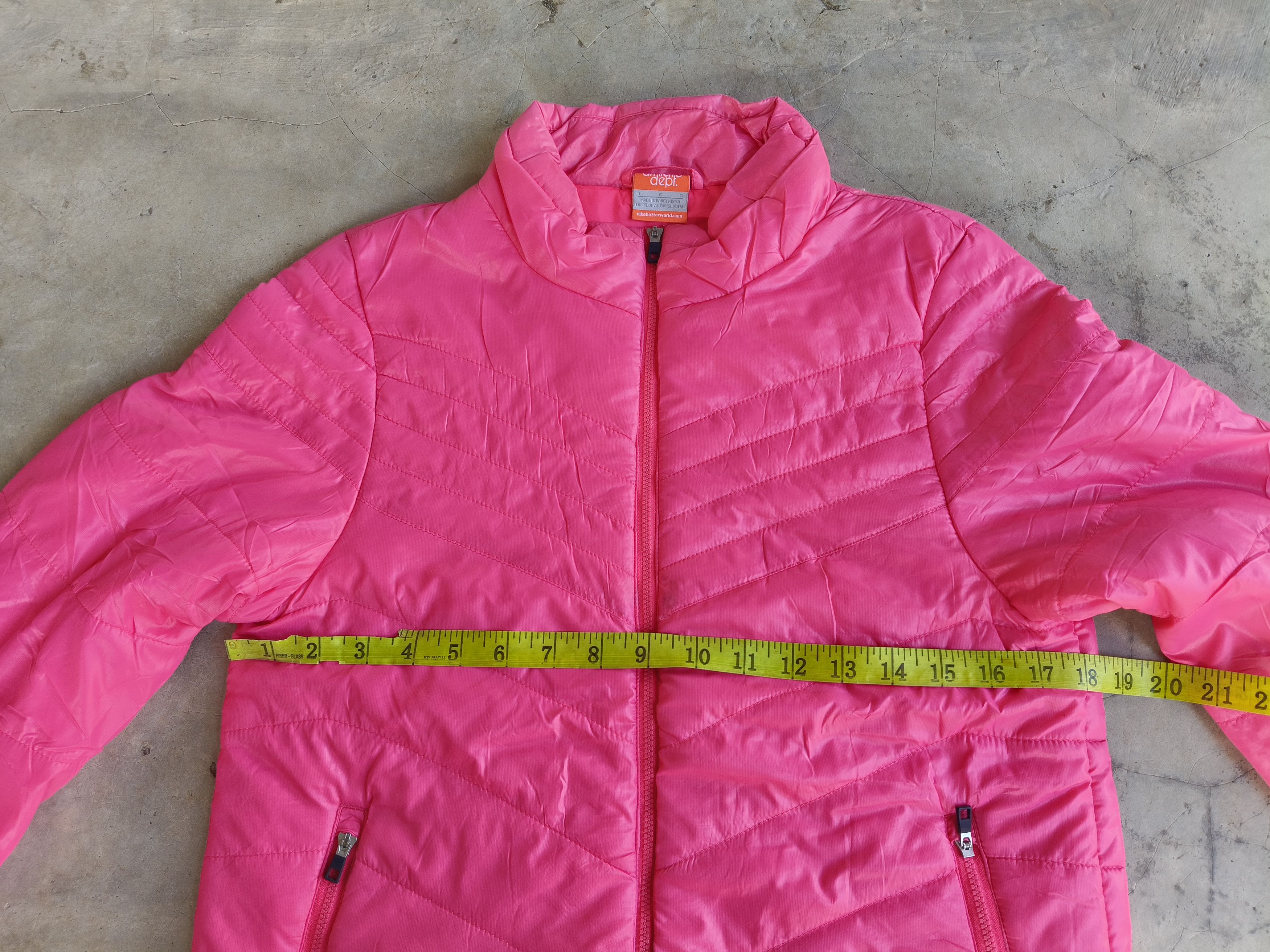 Nike Nike Quilted Zipper Jacket Size L / US 10 / IT 46 - 13 Thumbnail