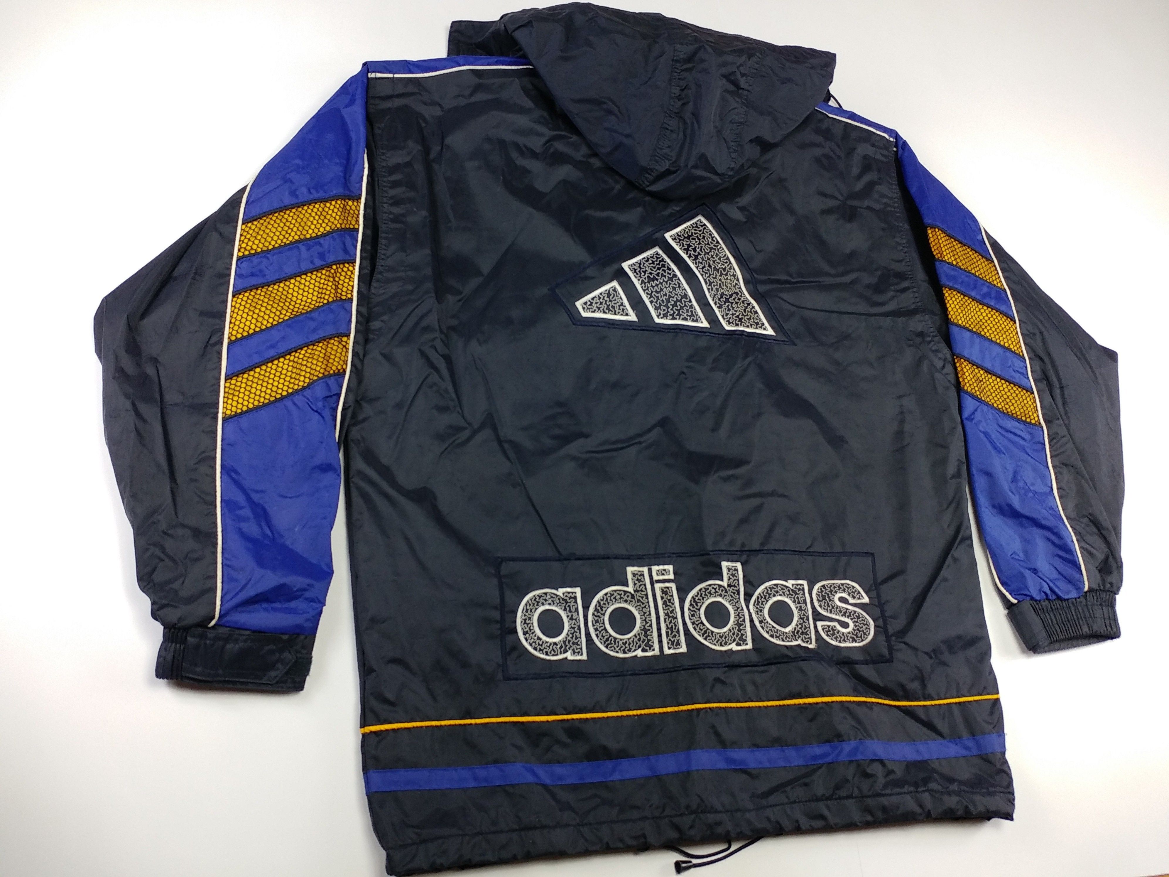 Adidas Adidas Equipment jacket, vintage hip hop 90s windbreaker L Size US L / EU 52-54 / 3 - 4 Thumbnail