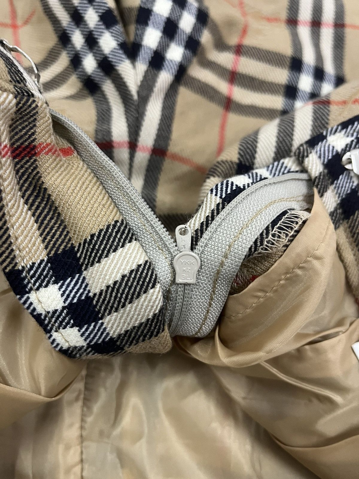 Burberry Burberry Nova Check Shorts Beige Knight Jacquard Size 29" - 5 Thumbnail