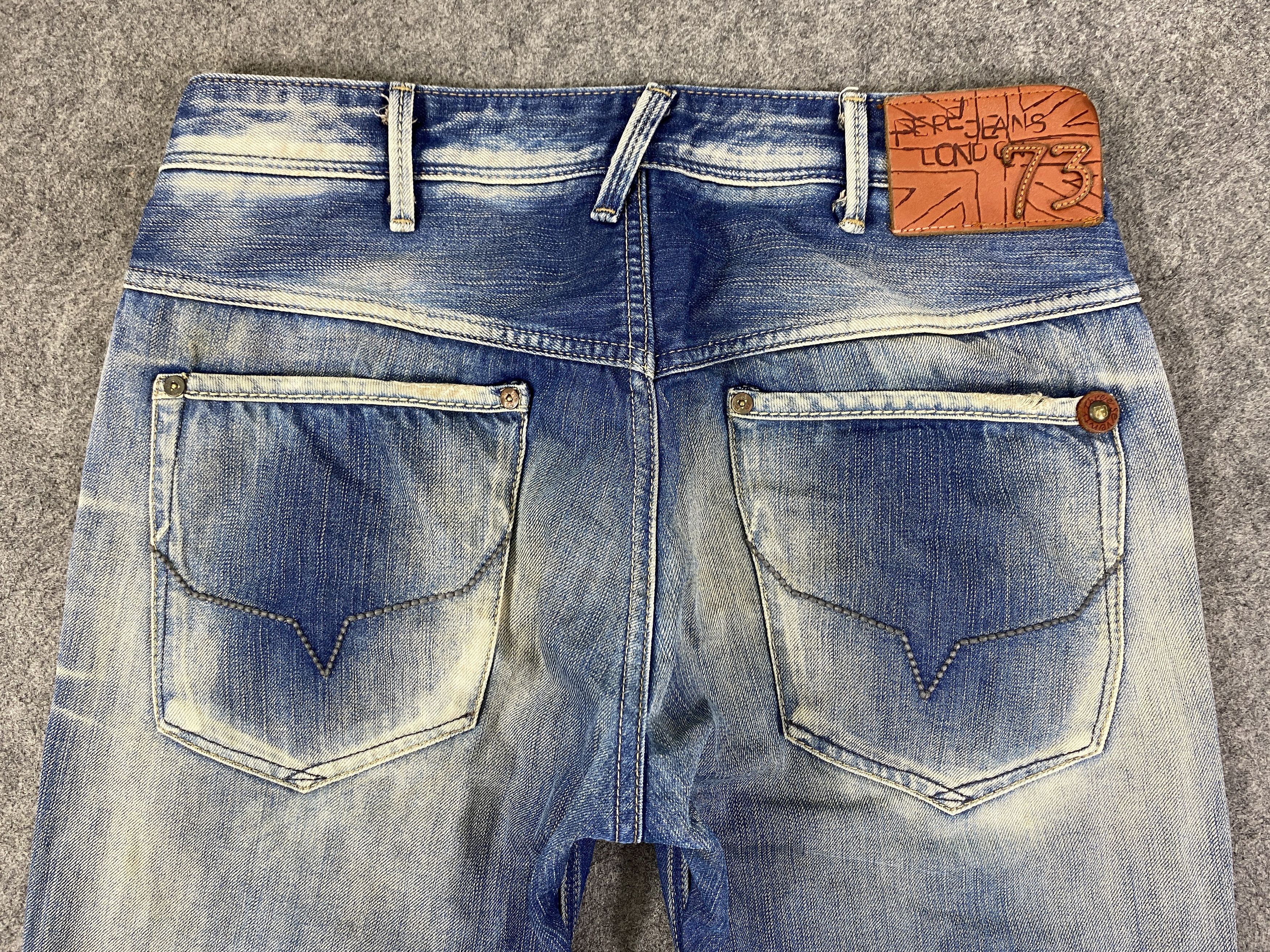 Hysteric Glamour Faded Blue Vintage Pepe Jeans London 32x30.5 - JN3268 Size US 32 / EU 48 - 4 Thumbnail