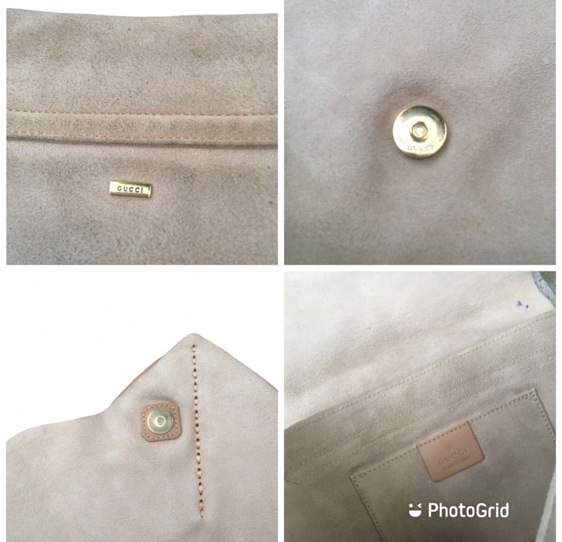 Gucci 🔥💯GUCCI By Tom Ford Era Vtg Heart Beige Shoulder Crossbody Size ONE SIZE - 8 Thumbnail