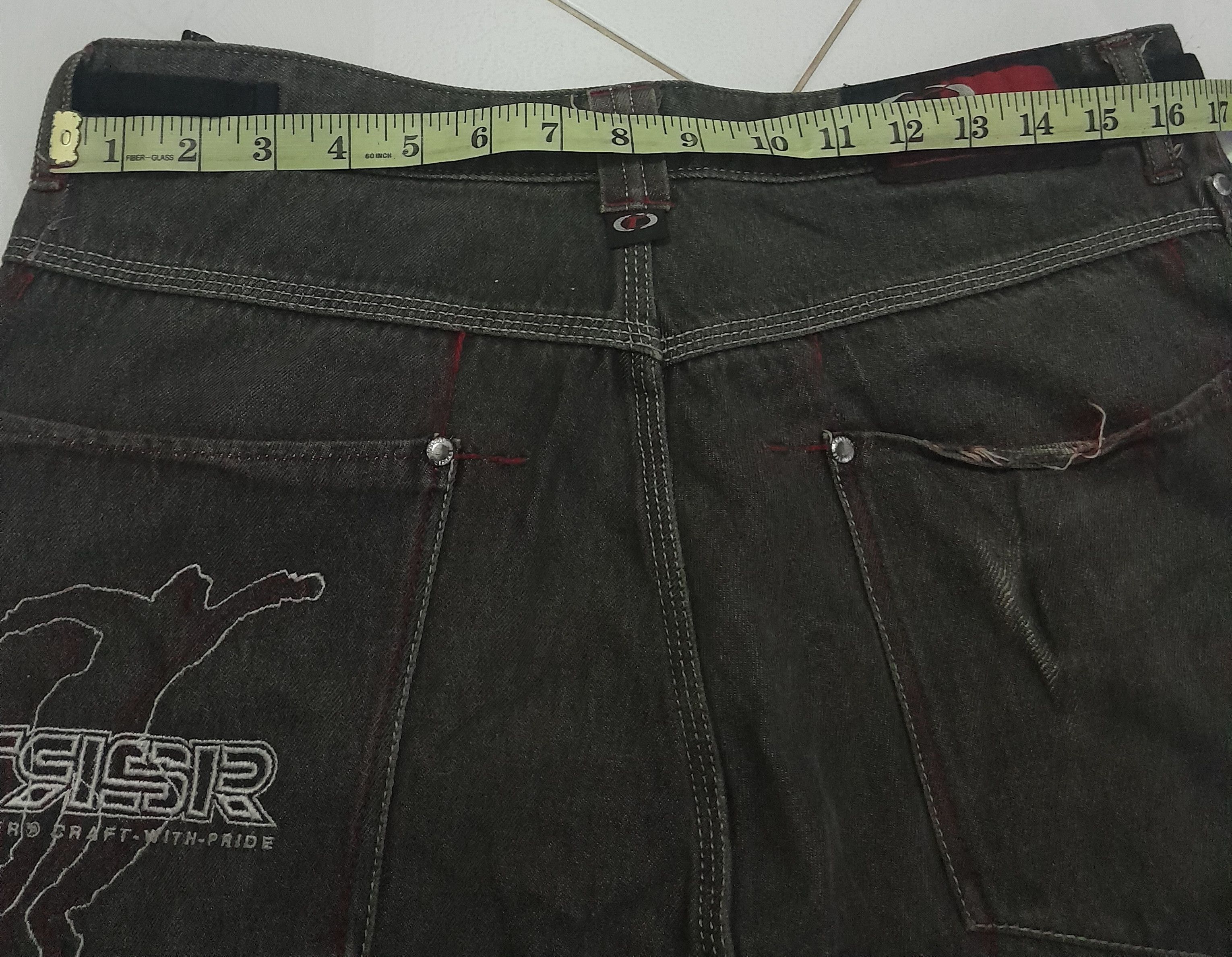 Japanese Brand ❤FINAL DROP❤FADED BAGGY MULTIPOCKET CARGO PANTS Size US 33 - 12 Thumbnail