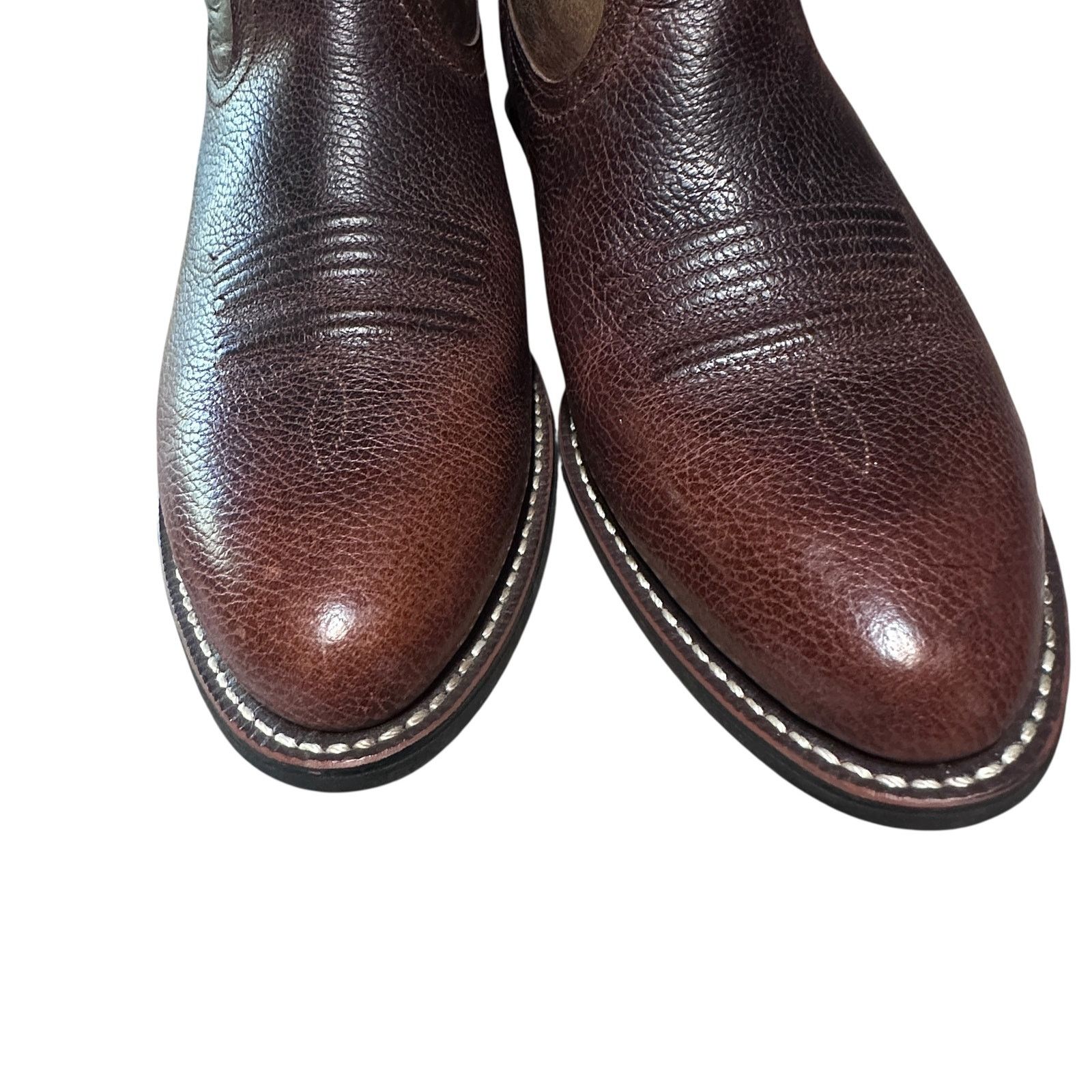 Ariat Mens ARIAT Western Leather Cowboy Boots Size 10 Size US 10 / EU 43 - 7 Thumbnail