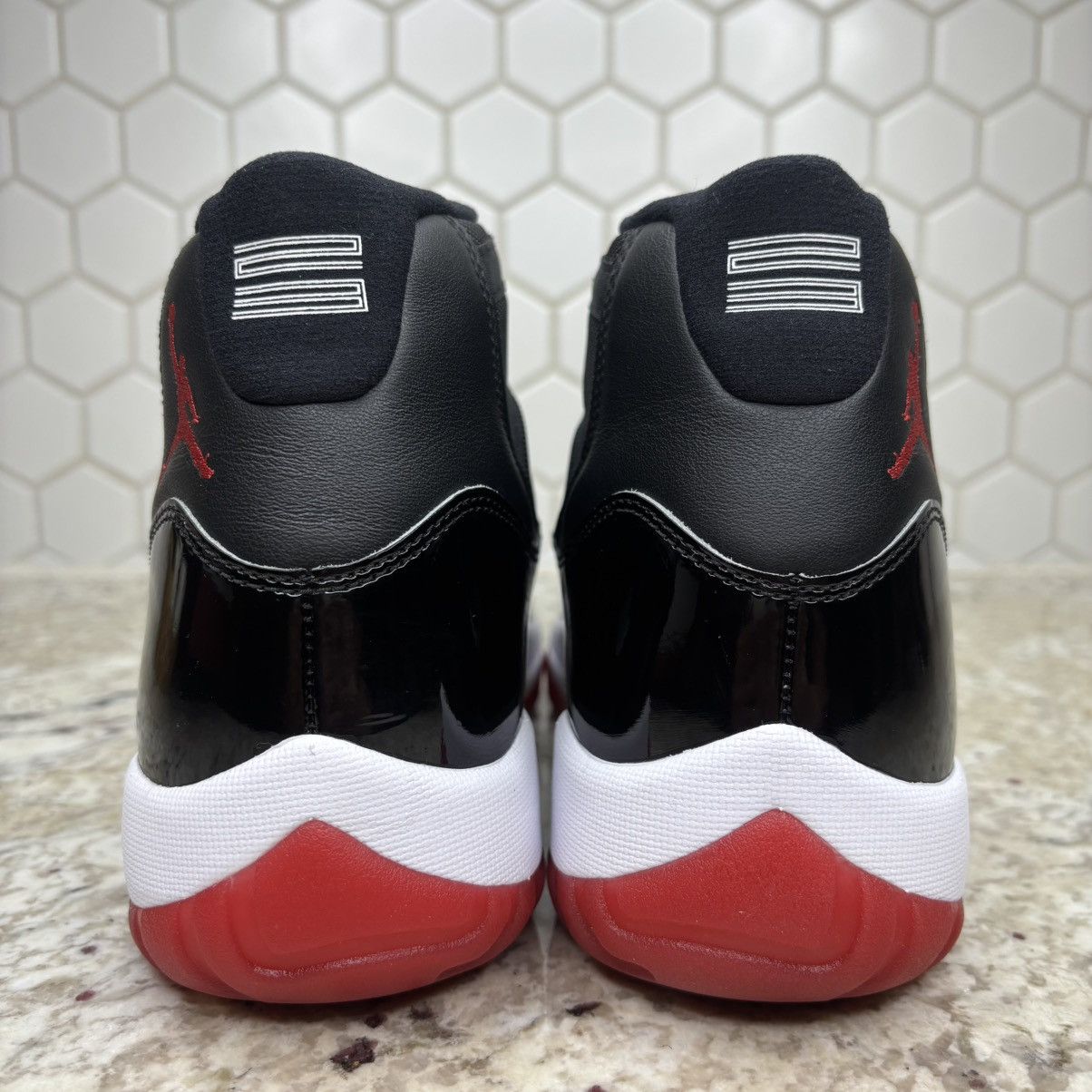 Jordan Brand Size 9 -Jordan 11 Retro Bred (2019) Lightly Used W/Box Size US 9 / EU 42 - 15 Thumbnail