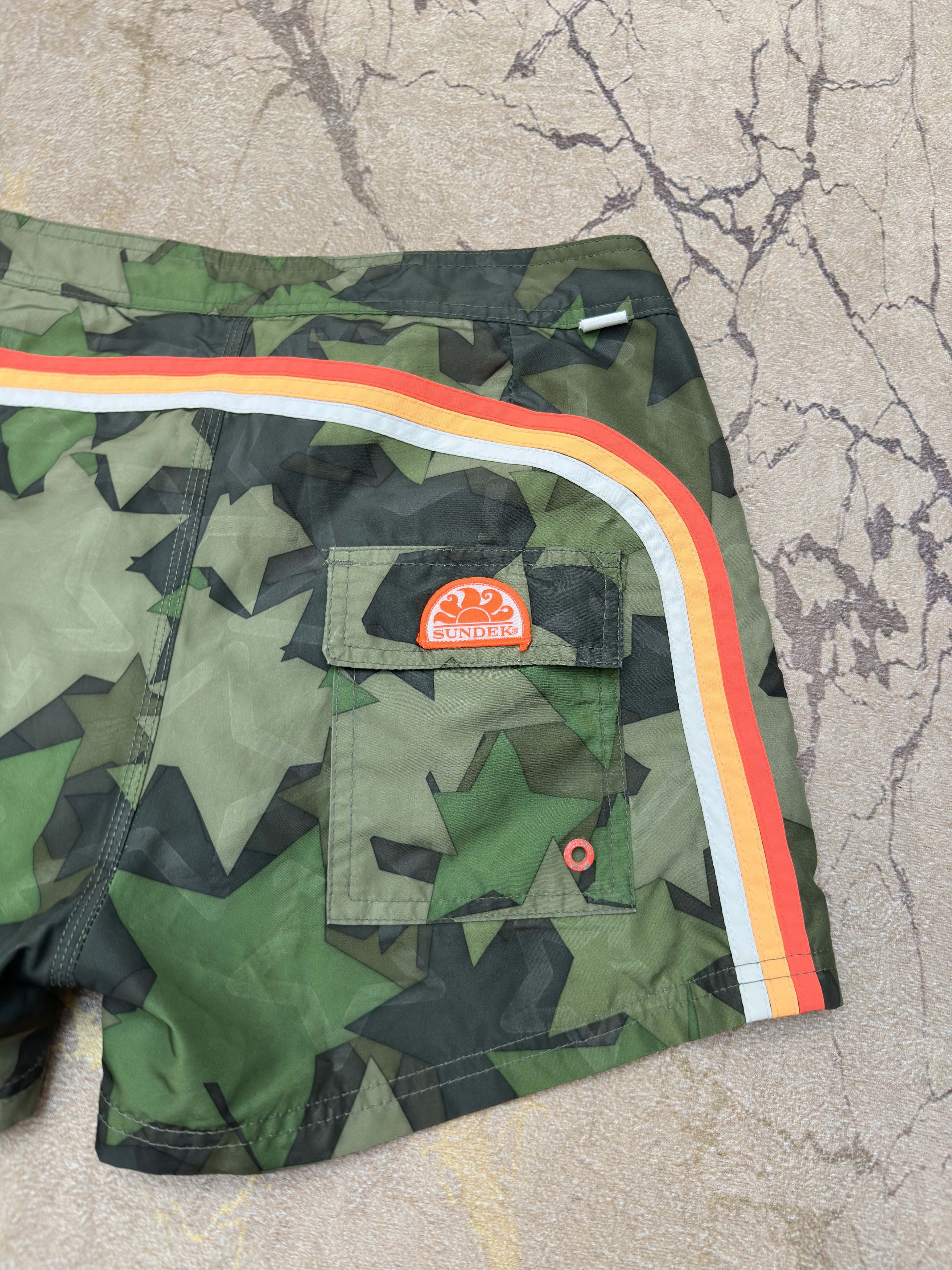 Sundek Sundek 29 Camouflage Beach Board Shorts Trunks Bath Size 29 Size US 29 - 3 Thumbnail