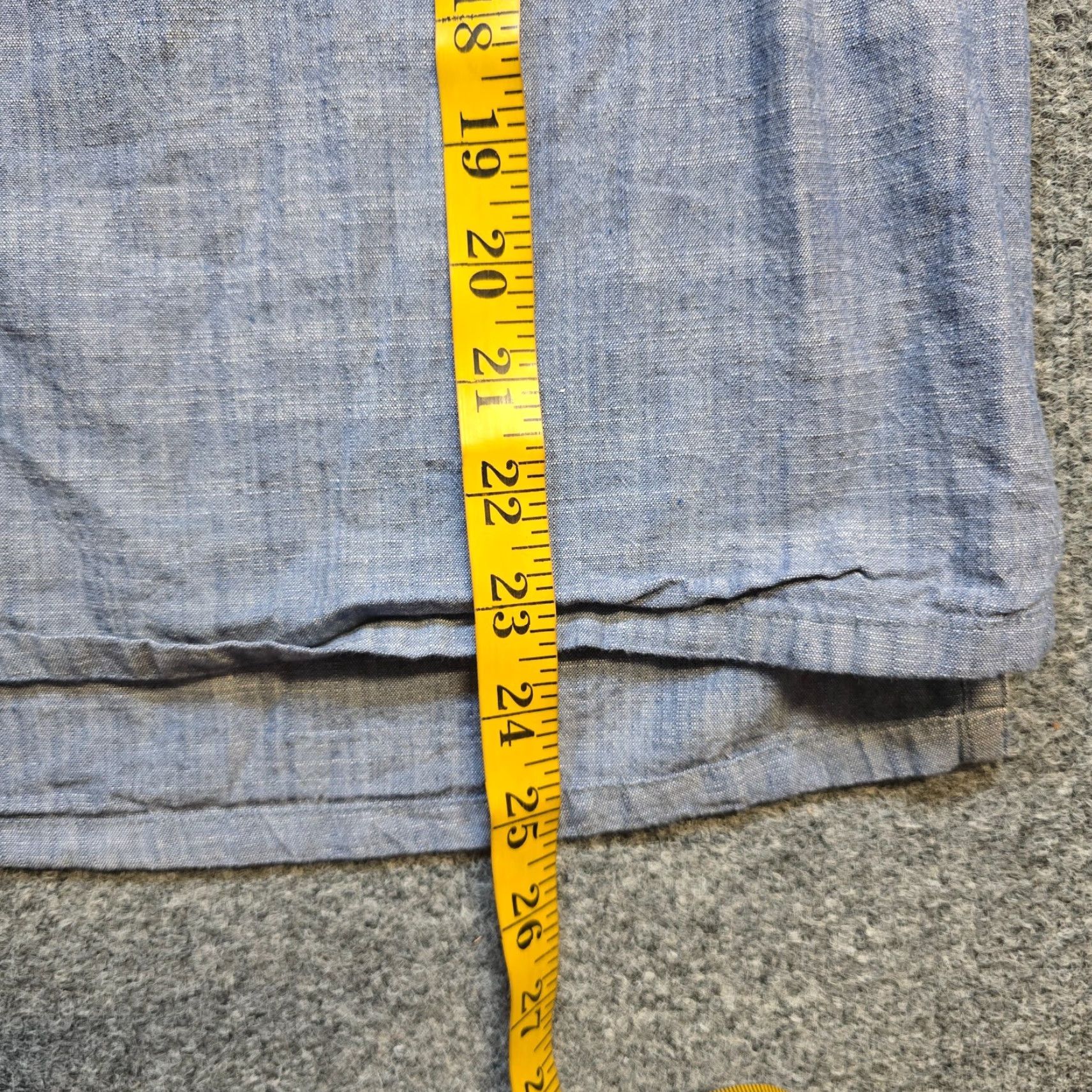 Patagonia Patagonia Shirt Womens Size 6 Blue Chambray Denim Snap Button Casual Outdoors Size M / US 6-8 / IT 42-44 - 6 Thumbnail