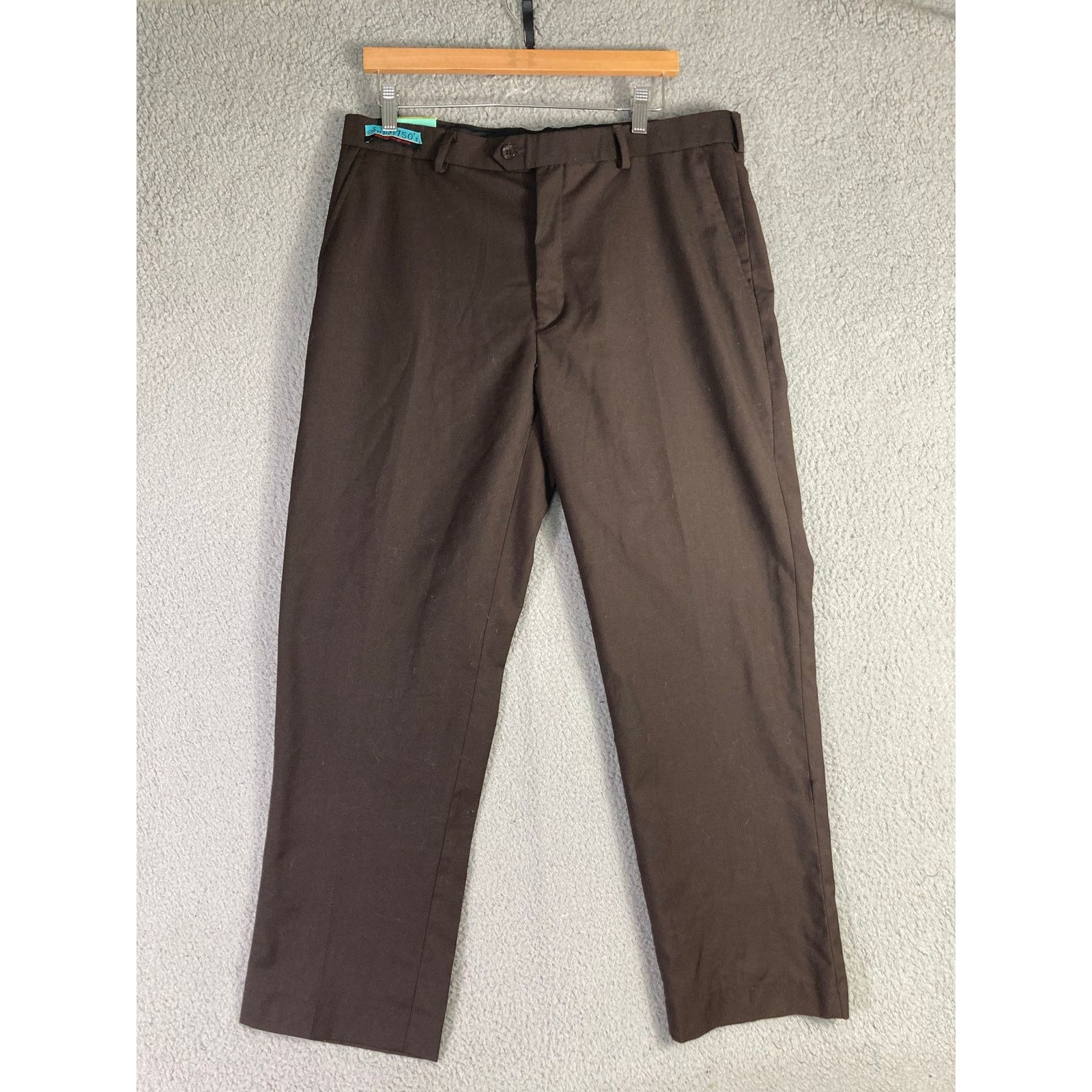Other Gulliano Couture Men's Dress Pants Brown Size 36 Formal Size US 36 / EU 52 - 2 Thumbnail
