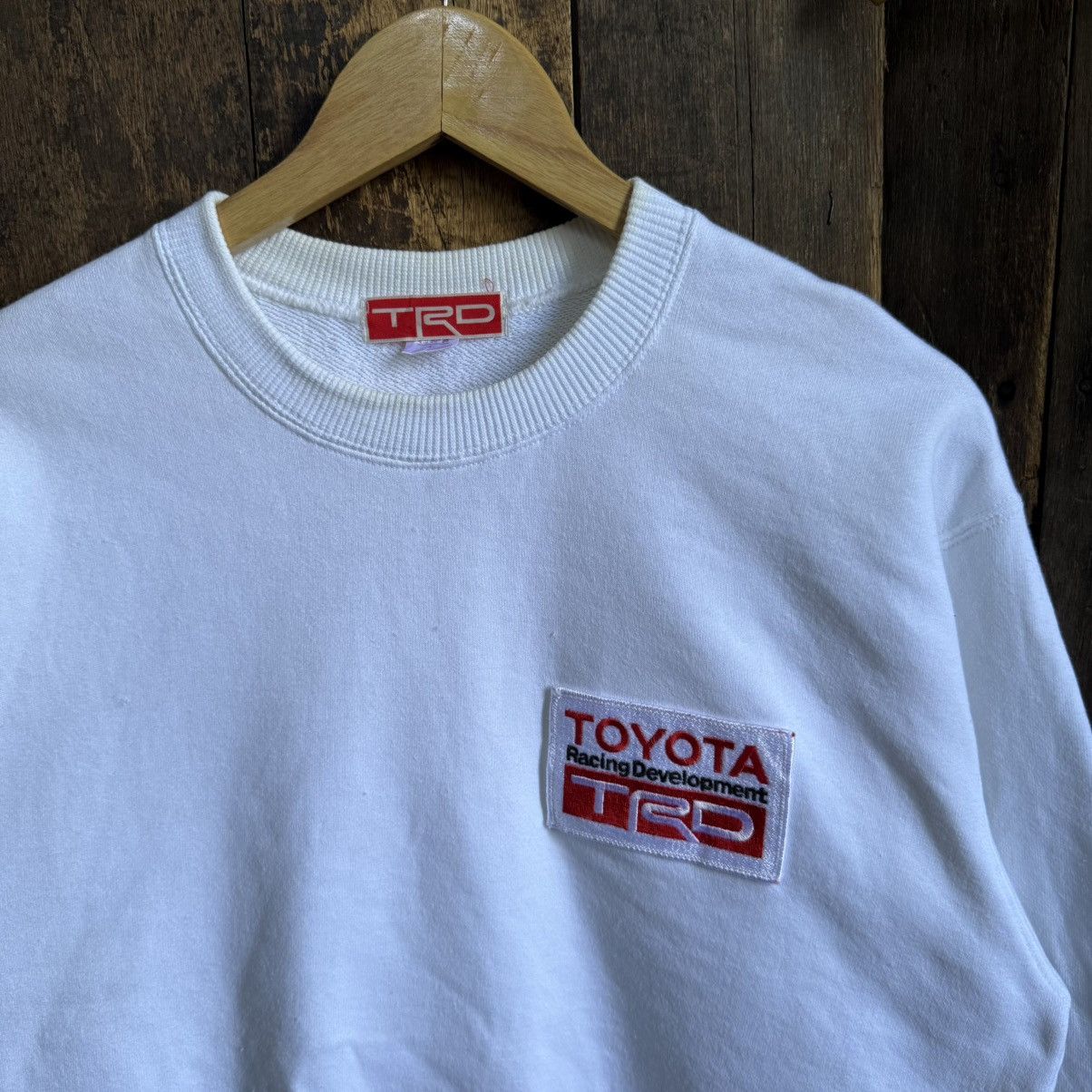 Vintage Vintage Toyota TRD Racing Development Sweatshirt Size US L / EU 52-54 / 3 - 3 Thumbnail