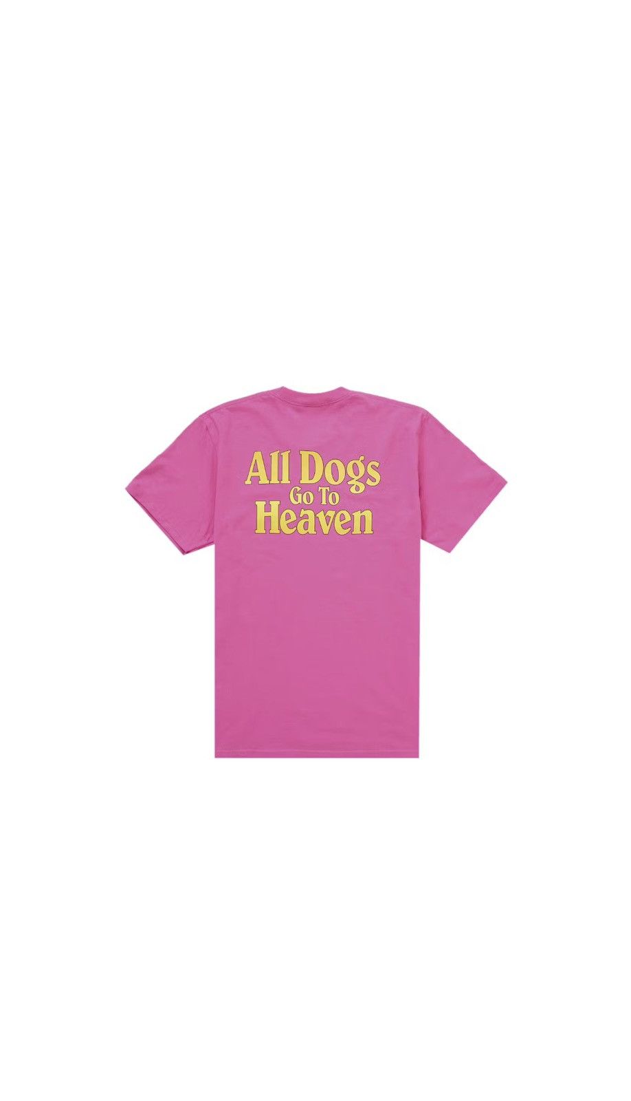Supreme Supreme All Dogs Go To Heaven Tee Pink Size US L / EU 52-54 / 3 - 2 Thumbnail