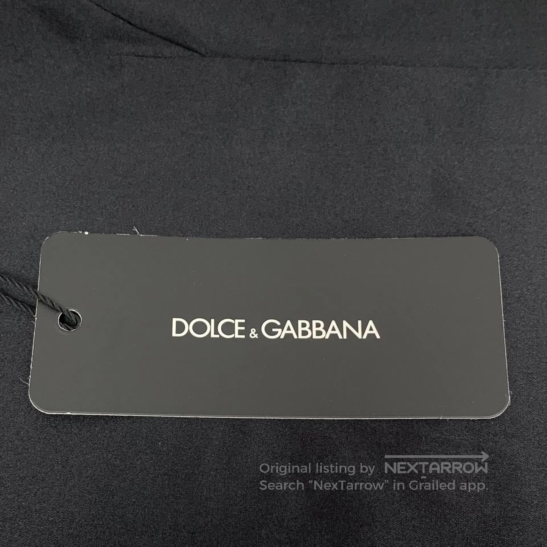 Dolce & Gabbana Dolce Gabbana Black daisy print crew neck short sleeve dre Size XS / US 0-2 / IT 36-38 - 6 Thumbnail