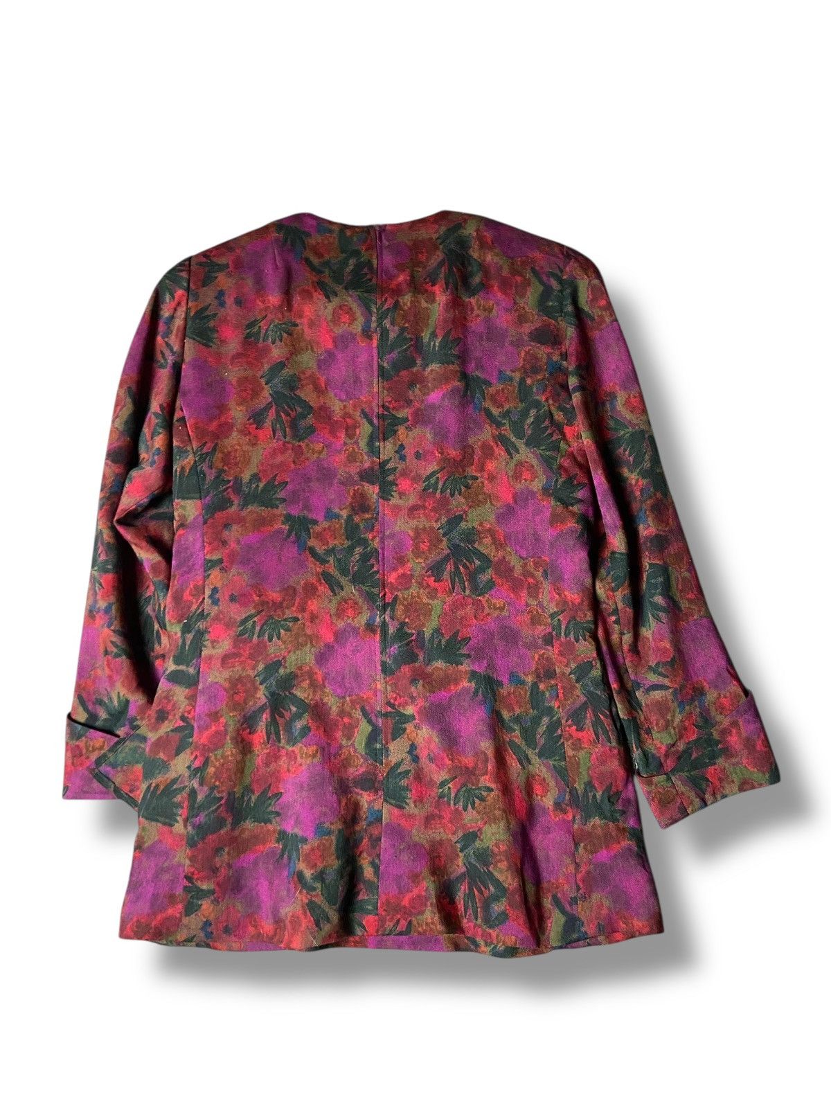 Nina Ricci Nina Ricci Boutique Floral Printed Blouses (167) Size XS / US 0-2 / IT 36-38 - 2 Thumbnail