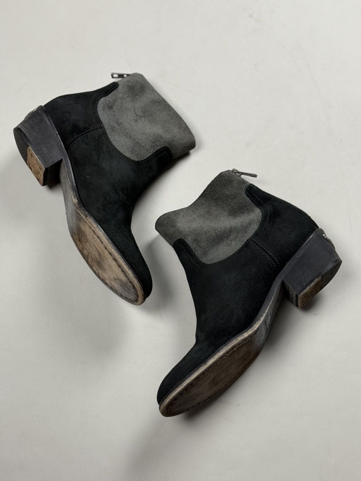 Zadig & Voltaire Zadig & Voltaire Ladies Suede Ankle Zip Biker Boots Shoes Size US 7 / IT 37 - 22 Thumbnail