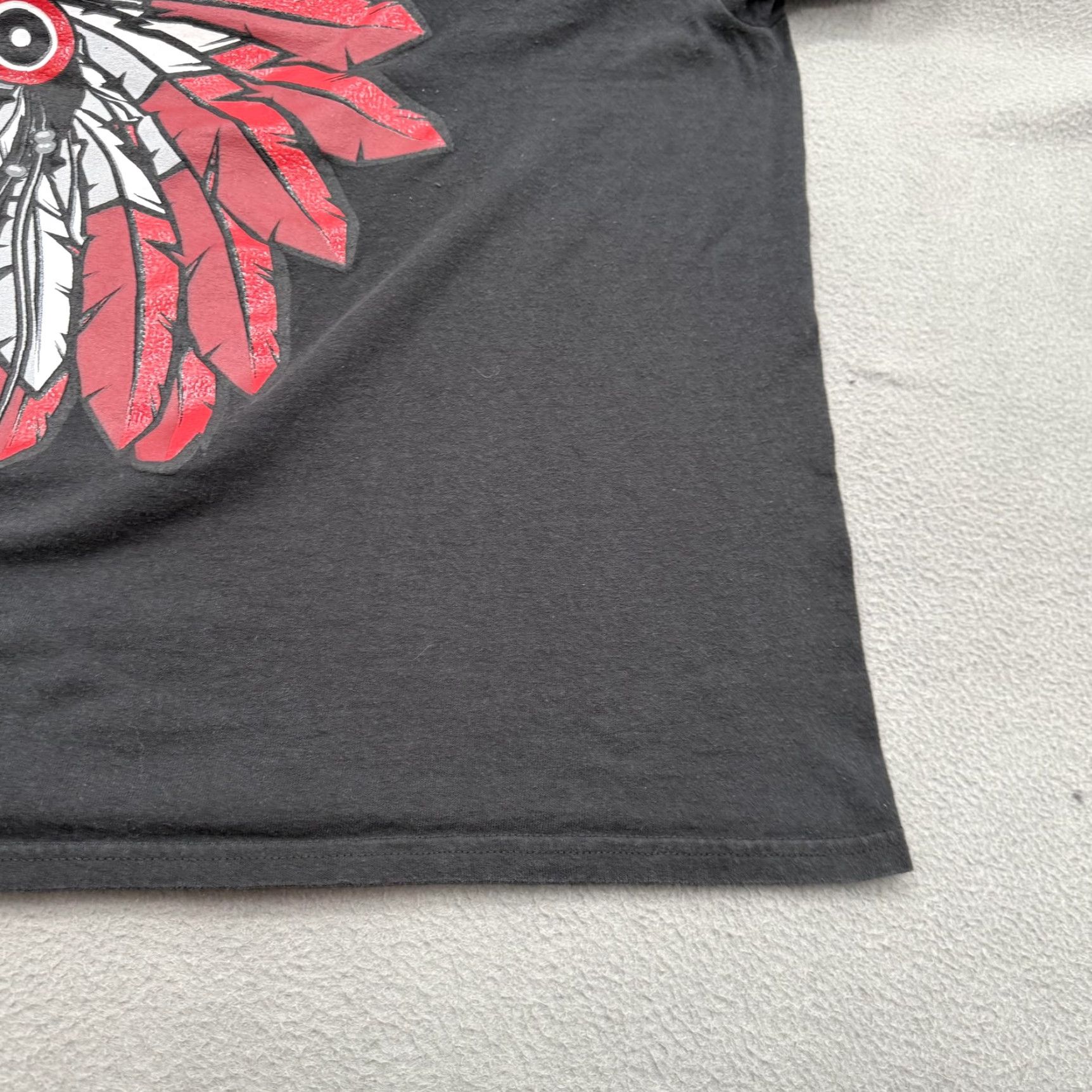 Vintage Hard Ten Shirt Mens 2XL Black Skull Tribal Graphic T-Shirt Tee Tagless Crew Neck Short Sleeve Regular Fit Mens Black Skull Tribal Graphic Print 2XL Size US XXL / EU 58 / 5 - 7 Thumbnail
