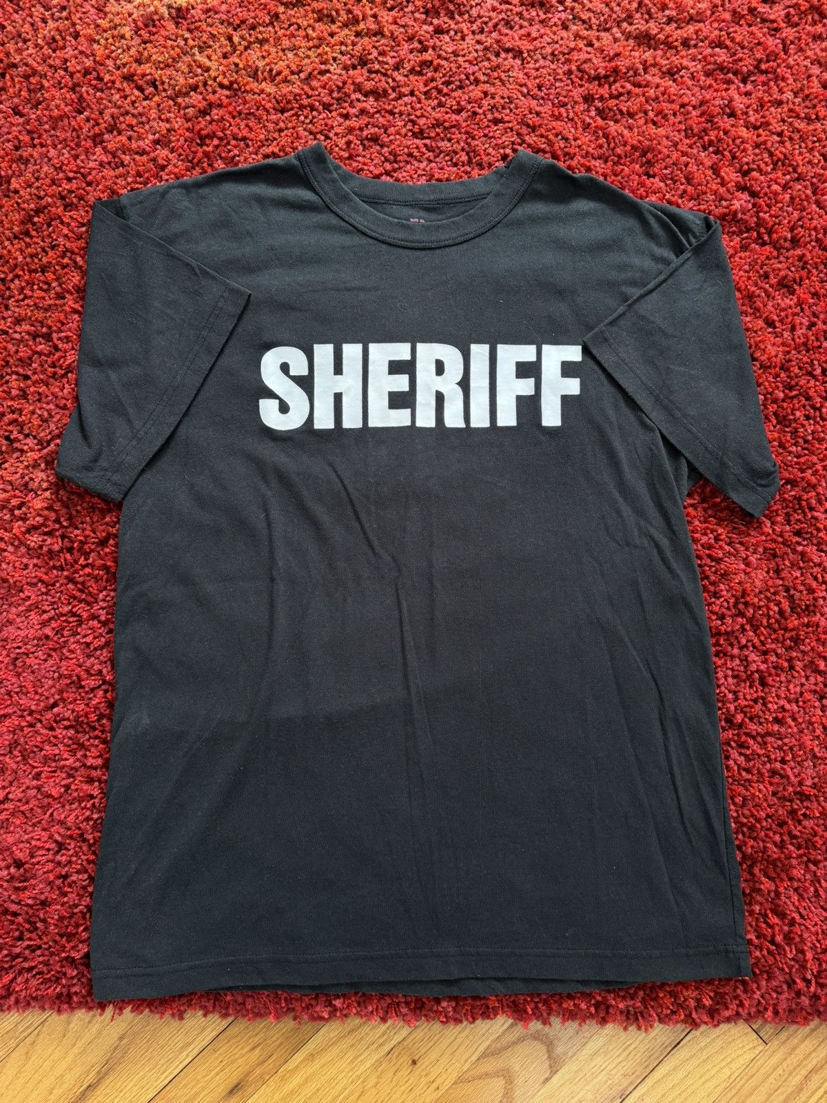 Rothco × Vintage Vintage Sheriff Rothco Police Polizei Kanye T-Shirt Size US XL / EU 56 / 4 - 2 Thumbnail