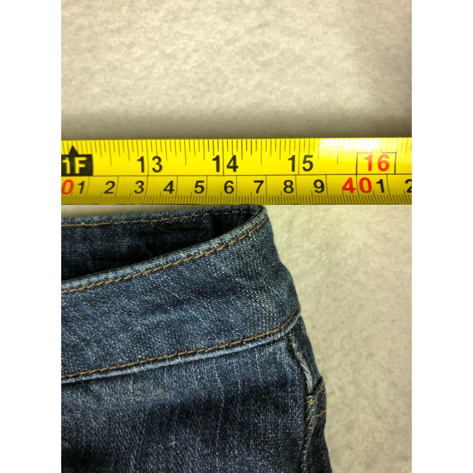 Vintage Maurices Taylor Boot Jeans Womens 5/6 Long 29x29 Blue Denim Bootcut Regular Rise Mid 8.5-10.5 Zip Cotton Denim Classic Vintage No Distressed Size 27" / US 4 / IT 40 - 7 Thumbnail