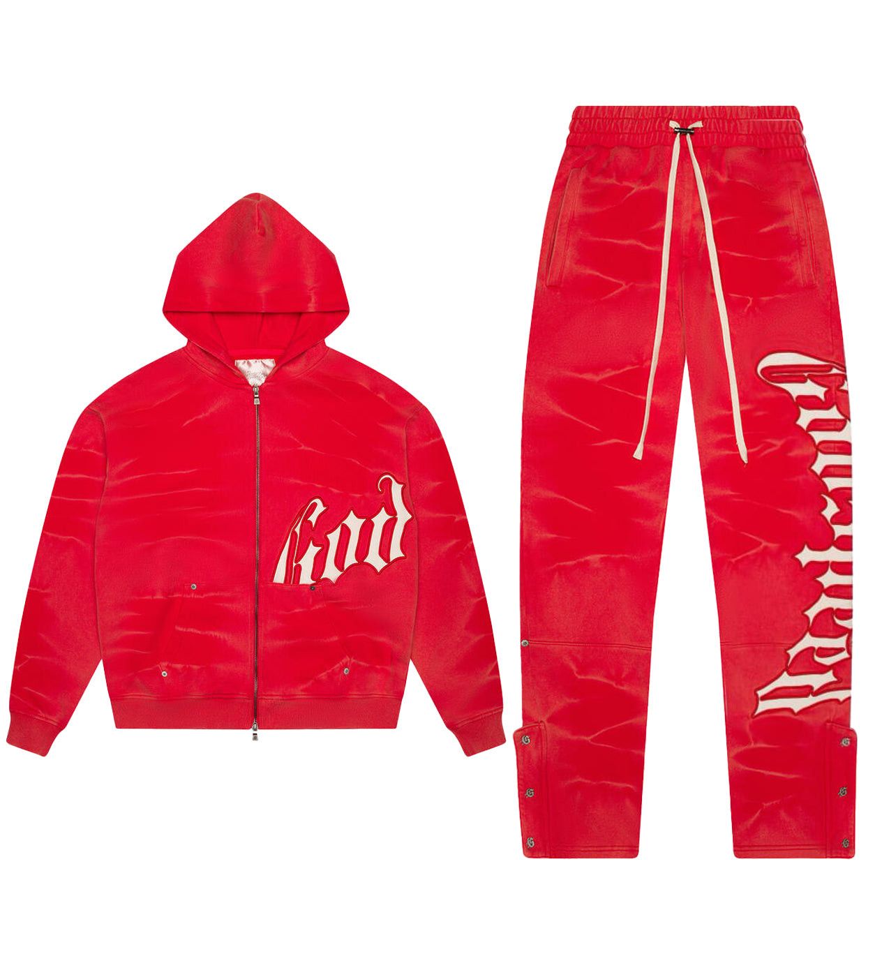Godspeed OG Logo Sweatsuit V2 Red Tie-Dye Size US XS / EU 42 / 0 - 1 Thumbnail