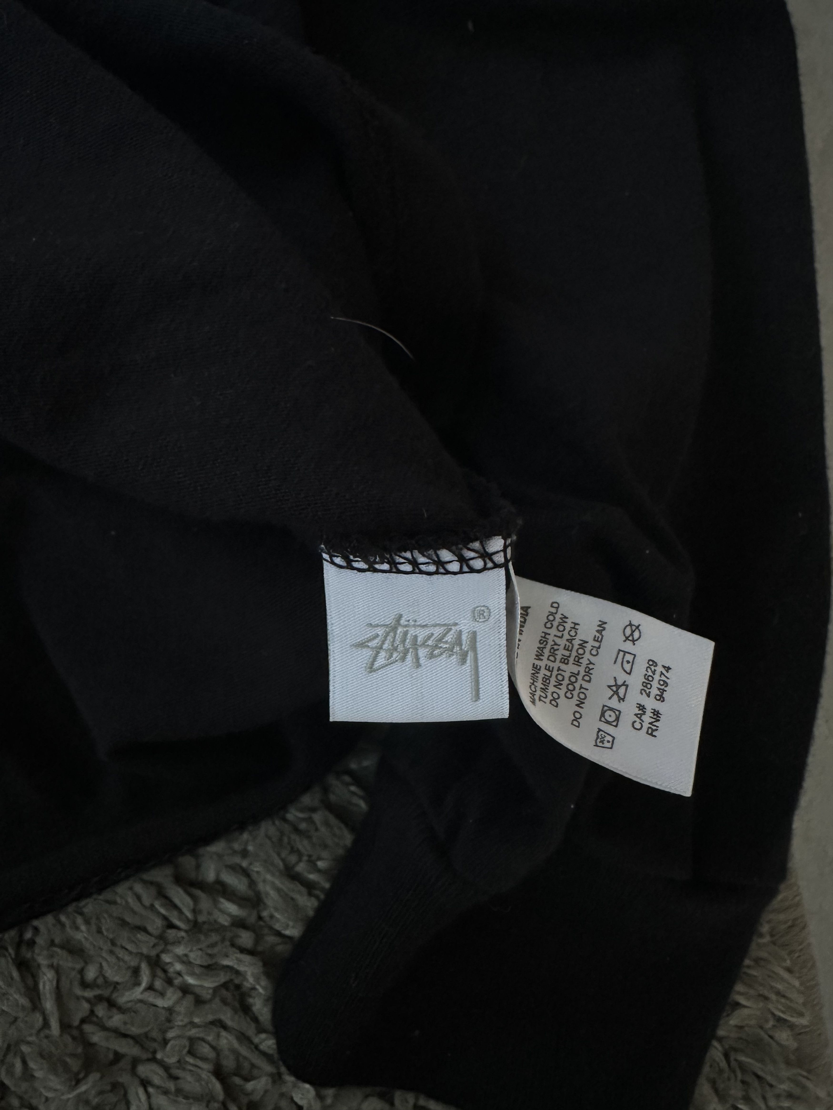 Stussy Vintage Long Sleeve Stussy Mini Logo Center Y2K Style Size US L / EU 52-54 / 3 - 6 Thumbnail