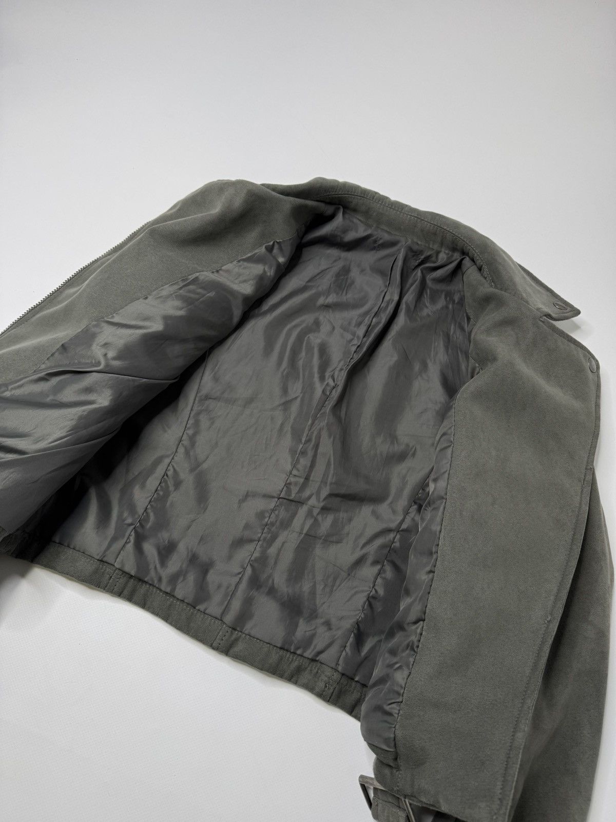 Vintage Vintage avant garde cropped assymetrical zip jacket swag y2k Size S / US 4 / IT 40 - 5 Thumbnail