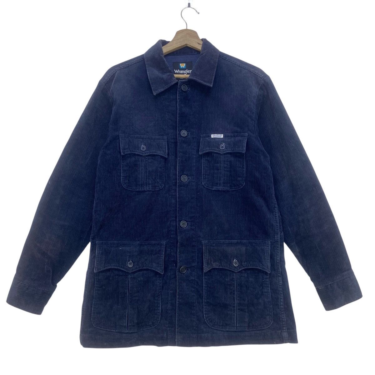 Wrangler Vintage 80s Wrangler Sportswear Corduroy Field Jacket Size US S / EU 44-46 / 1 - 1 Thumbnail