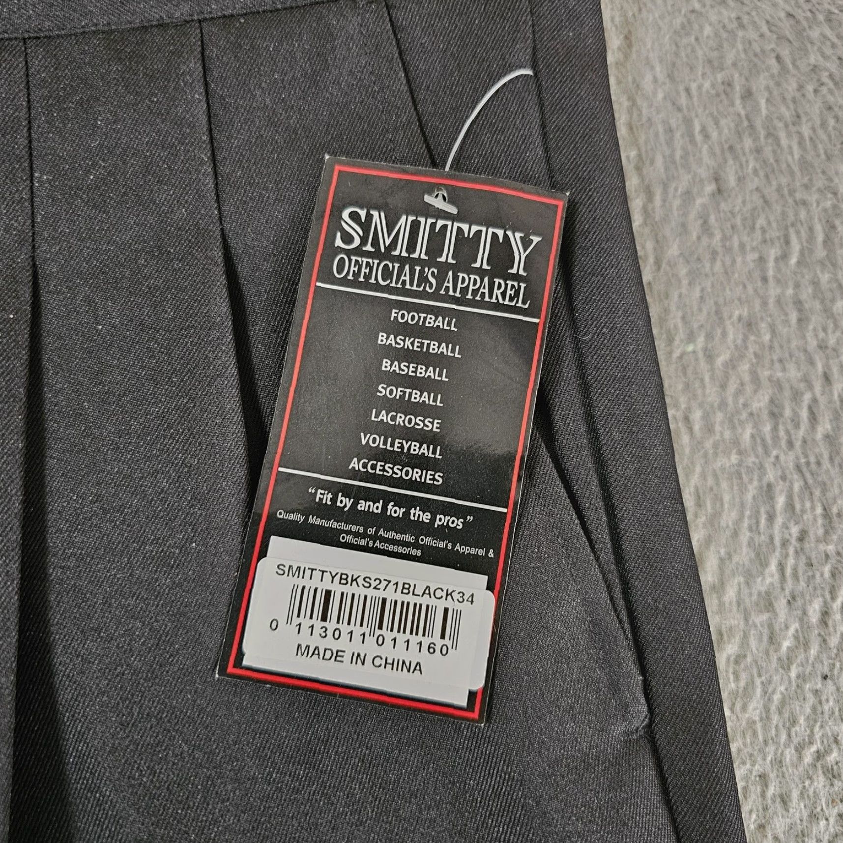 Vintage Smitty Officials Pants Mens 34 Black Twill Polyester Pleated Referee BKS271 Officials Pants Mens 34 Black Twill Polyester Pleated Referee BKS271 Size US 34 / EU 50 - 3 Thumbnail