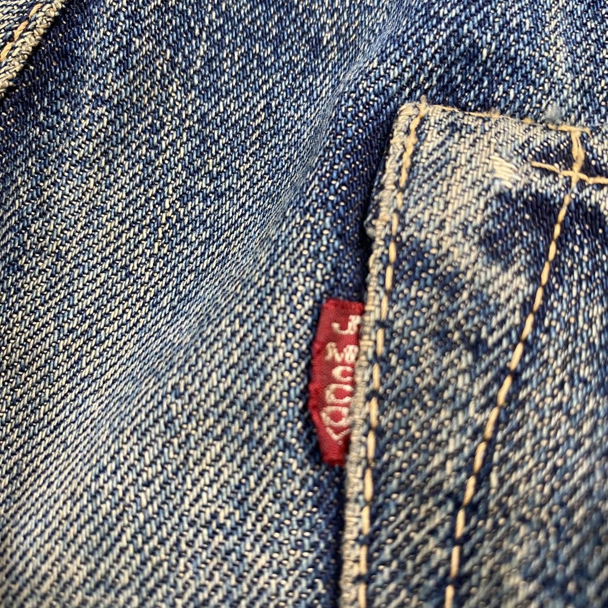 The Real McCoy's Rare Vintage Joe Mccoy Washed Selvedge Denim Size US 30 / EU 46 - 17 Thumbnail