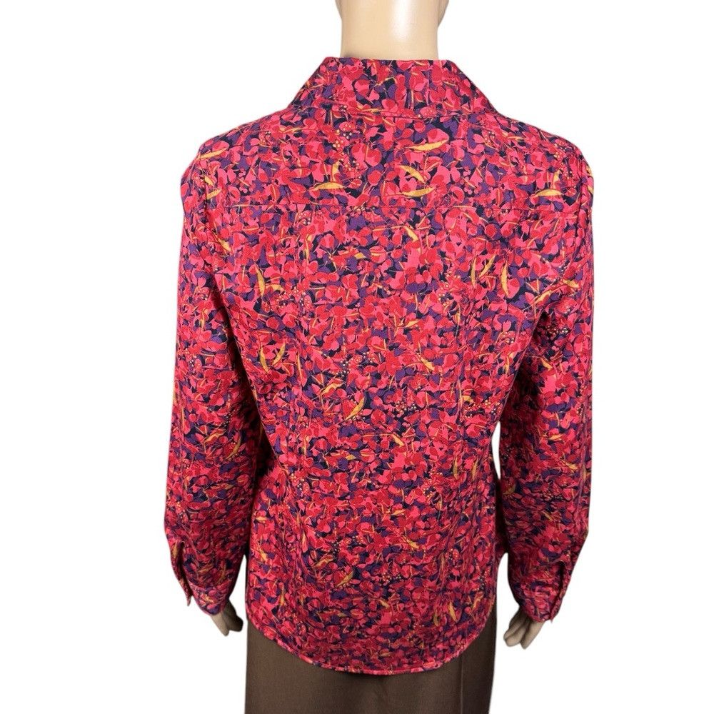 Coldwater Creek Coldwater Creek Cotton Long Sleeve No Iron Shirt Size XS Size XS / US 0-2 / IT 36-38 - 4 Thumbnail