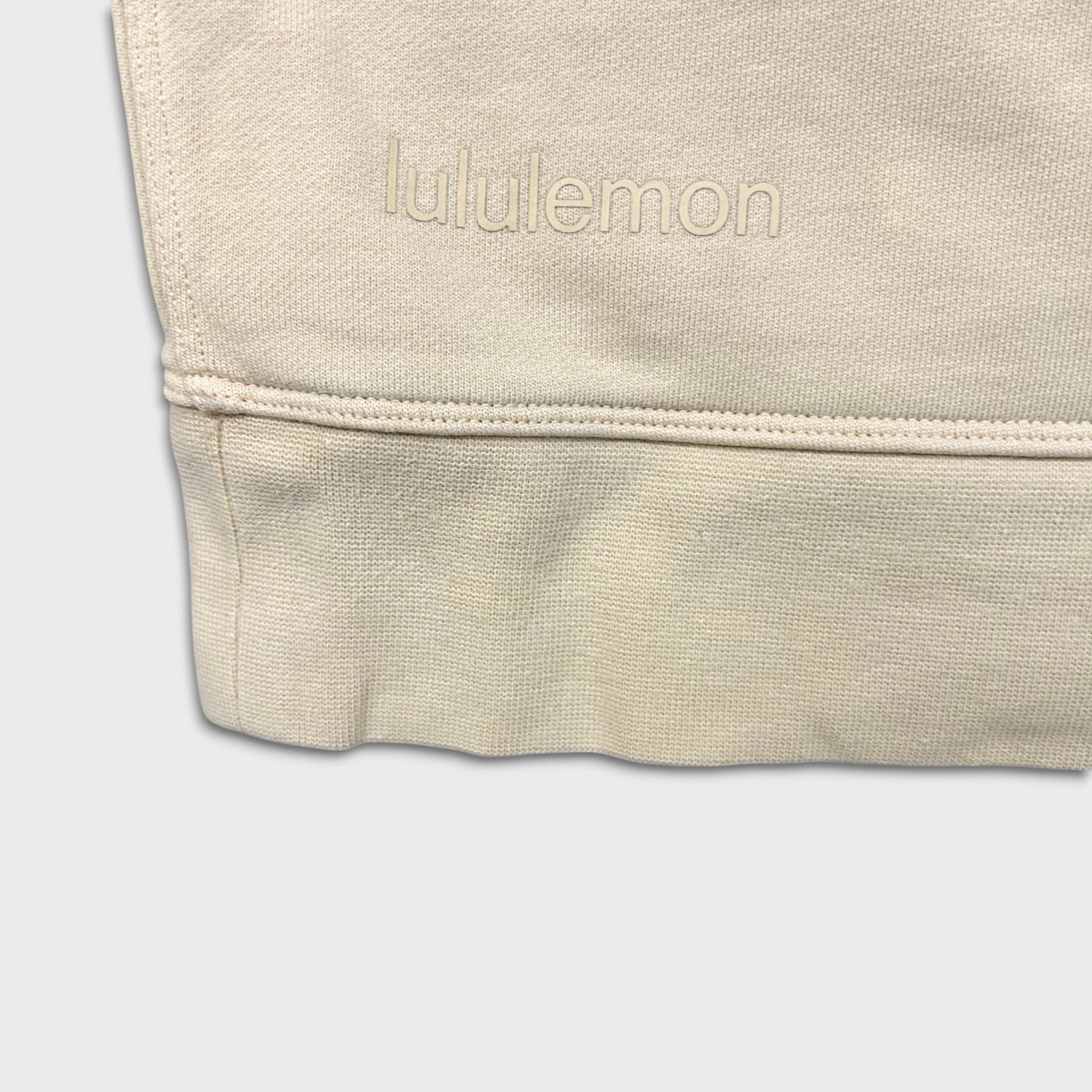 Lululemon Lululemon Perfectly Oversized Crew Large Beige Sweatshirt Size L / US 10 / IT 46 - 6 Thumbnail