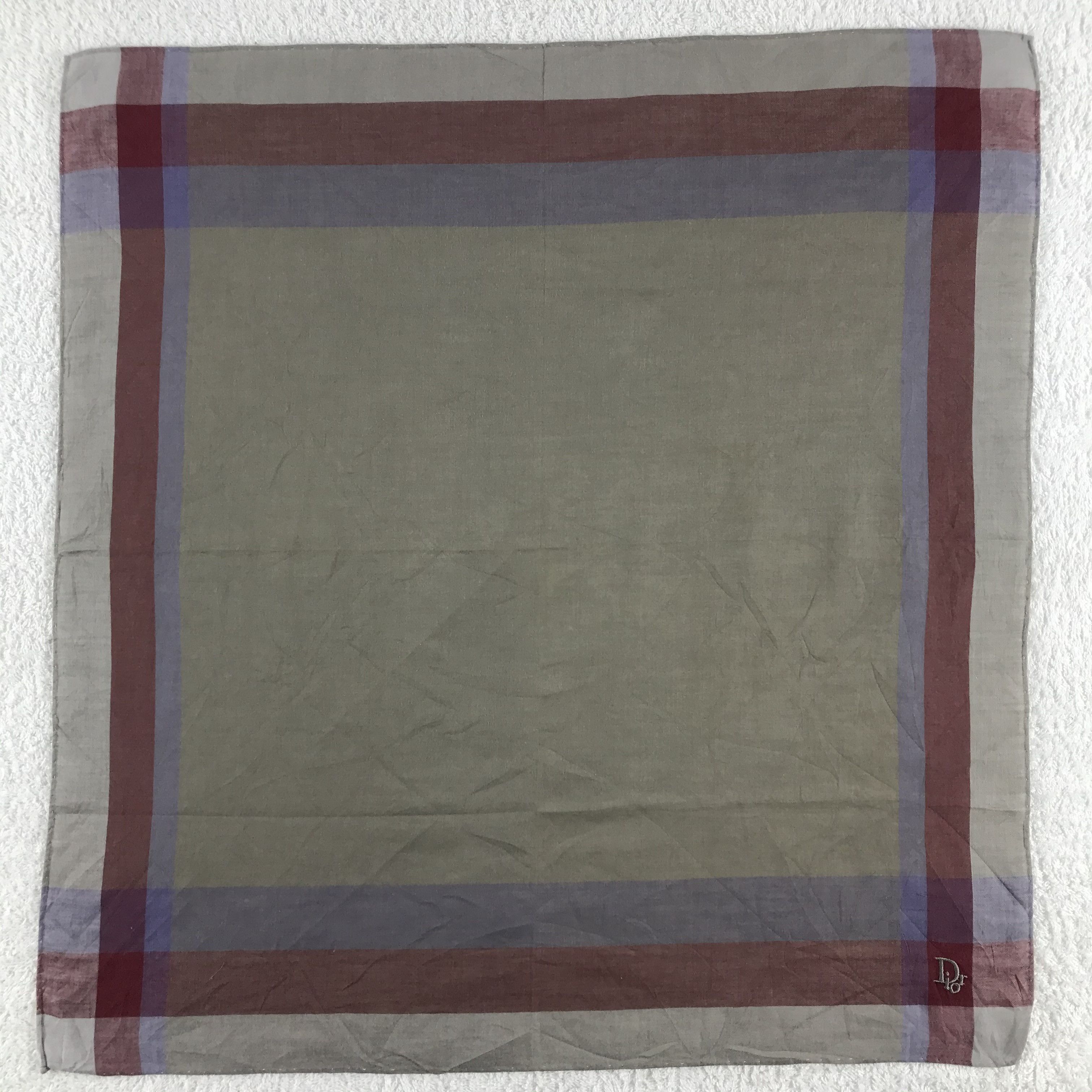 Vintage Dior Bandana / Handkerchief / Neckerchief Size ONE SIZE - 3 Thumbnail