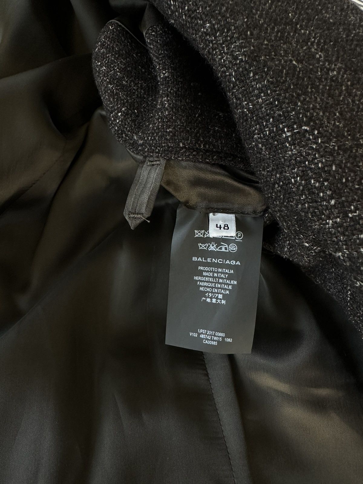 Balenciaga FW17 Brown Wool Double Breasted Jacket Size 48R - 6 Thumbnail