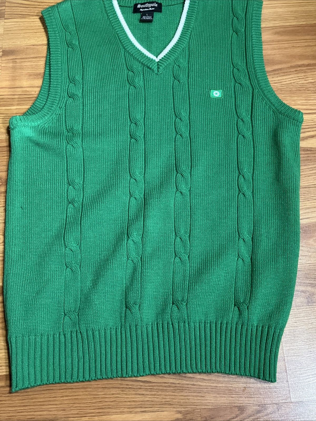 Southpole South pole green wool cedt Size US L / EU 52-54 / 3 - 6 Thumbnail