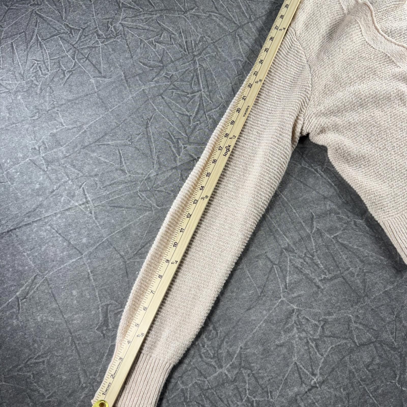 Abercrombie & Fitch Abercrombie Cardigan Women's XL Cream Knit Button Size XL / US 12-14 / IT 48-50 - 7 Thumbnail