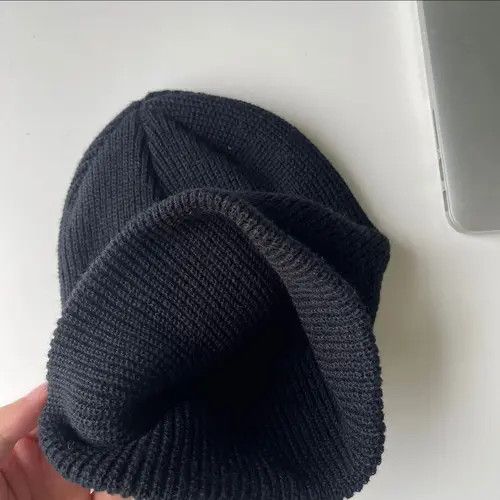 Japanese Brand Outdoor retro huge rhinestone cross knitted beanie hat Size ONE SIZE - 7 Thumbnail