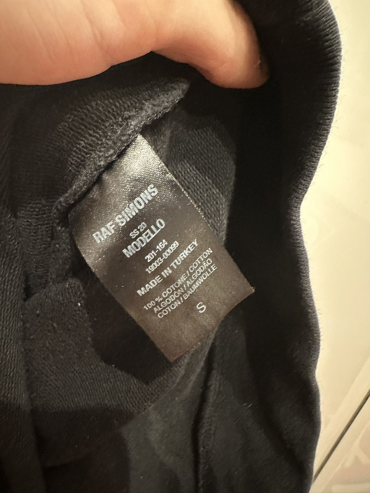 Raf Simons RAF SIMONS appliqué patch patched hoodie ss20 Size US S / EU 44-46 / 1 - 6 Thumbnail