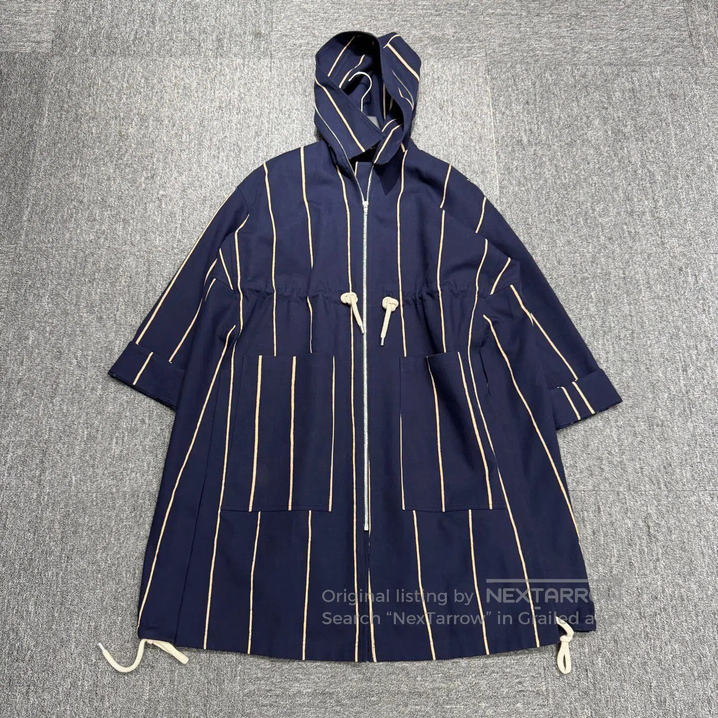 Celine CELINE Vertical striped trench coat| Size S / US 4 / IT 40 - 1 Thumbnail