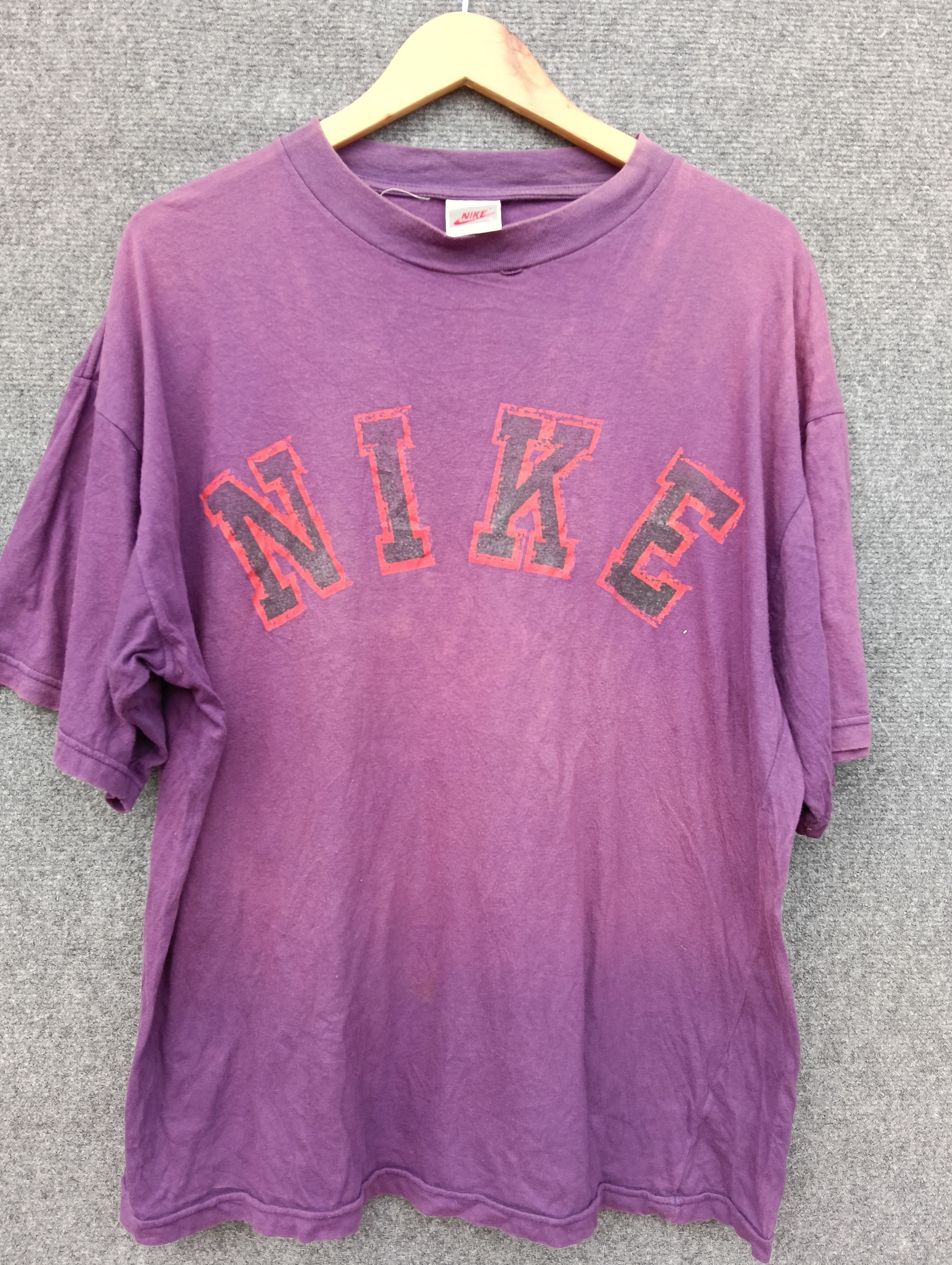 Nike Vintage Nike faded t-shirt Size US XL / EU 56 / 4 - 2 Thumbnail