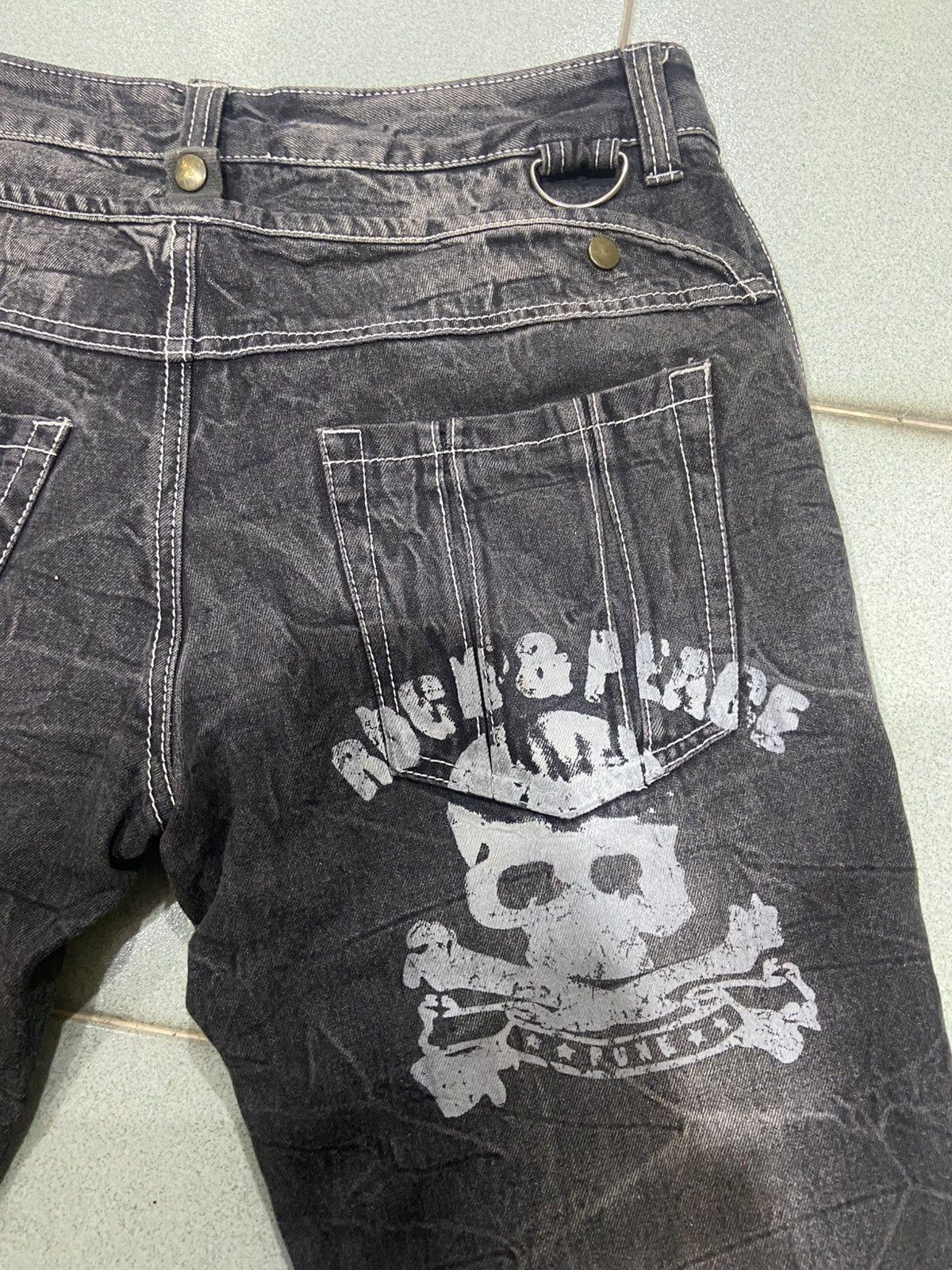 GOSTAR DE FUGA × JNCO Aston Design bush pant denim Size US 32 / EU 48 - 6 Thumbnail