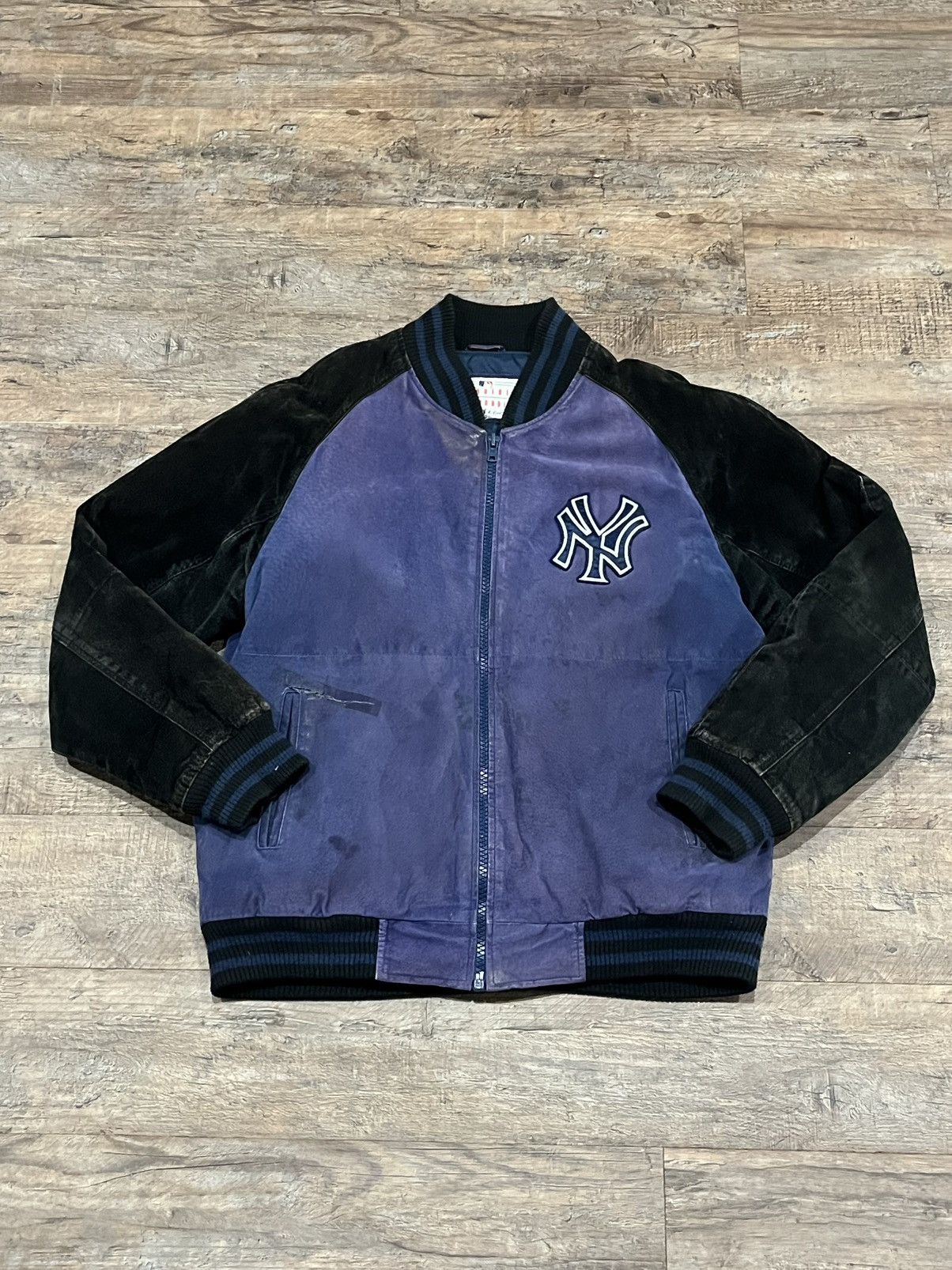 Other Vintage Insulated Carl Banks Yankees Bomber Jacket Size US XL / EU 56 / 4 - 1 Thumbnail