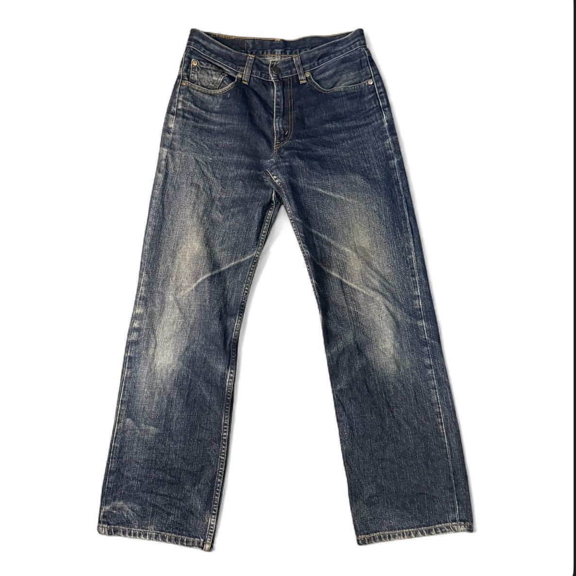 Levi's Vintage Clothing 🔥🇯🇵 Vintage 90s Japanese Levis 508 Dark Jeans Size US 31 - 1 Thumbnail