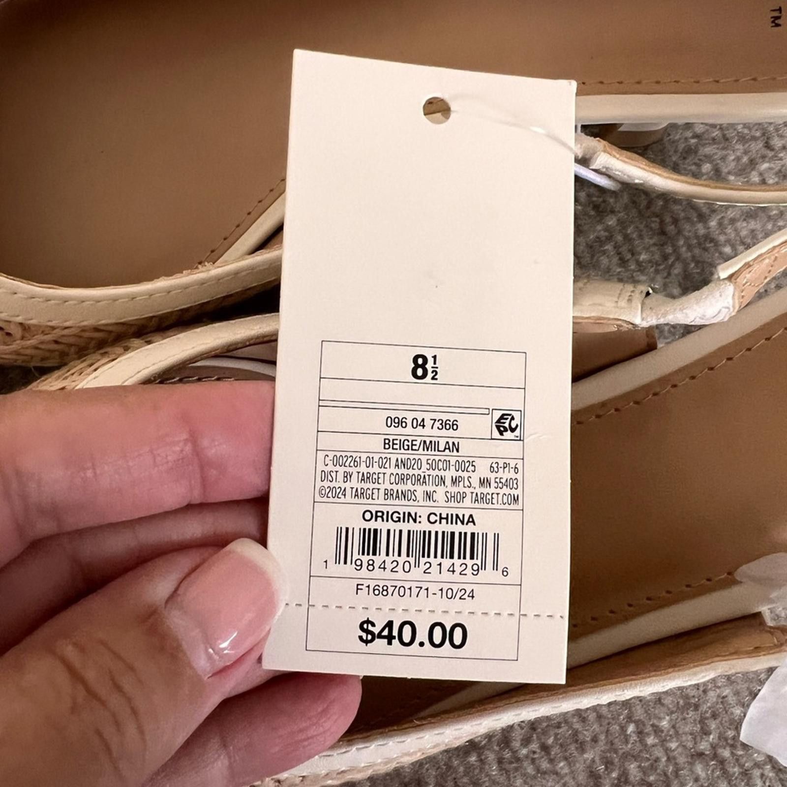 Other a new day Cream Flats Size US 8.5 / IT 38.5 - 5 Thumbnail