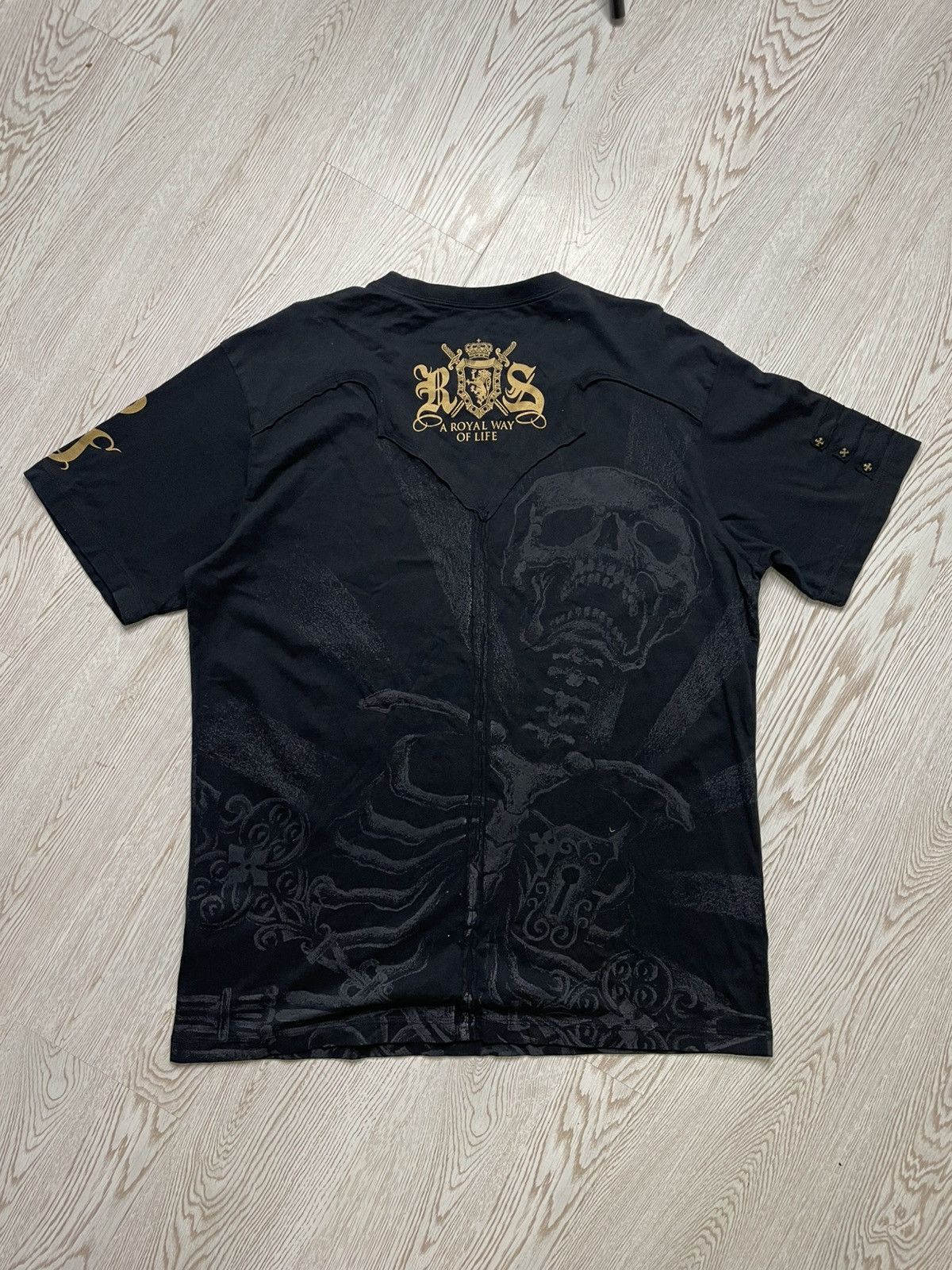 Japanese Brand Rebel Spirit Avant Garde tshirt size 3Xl Size US XXL / EU 58 / 5 - 9 Thumbnail
