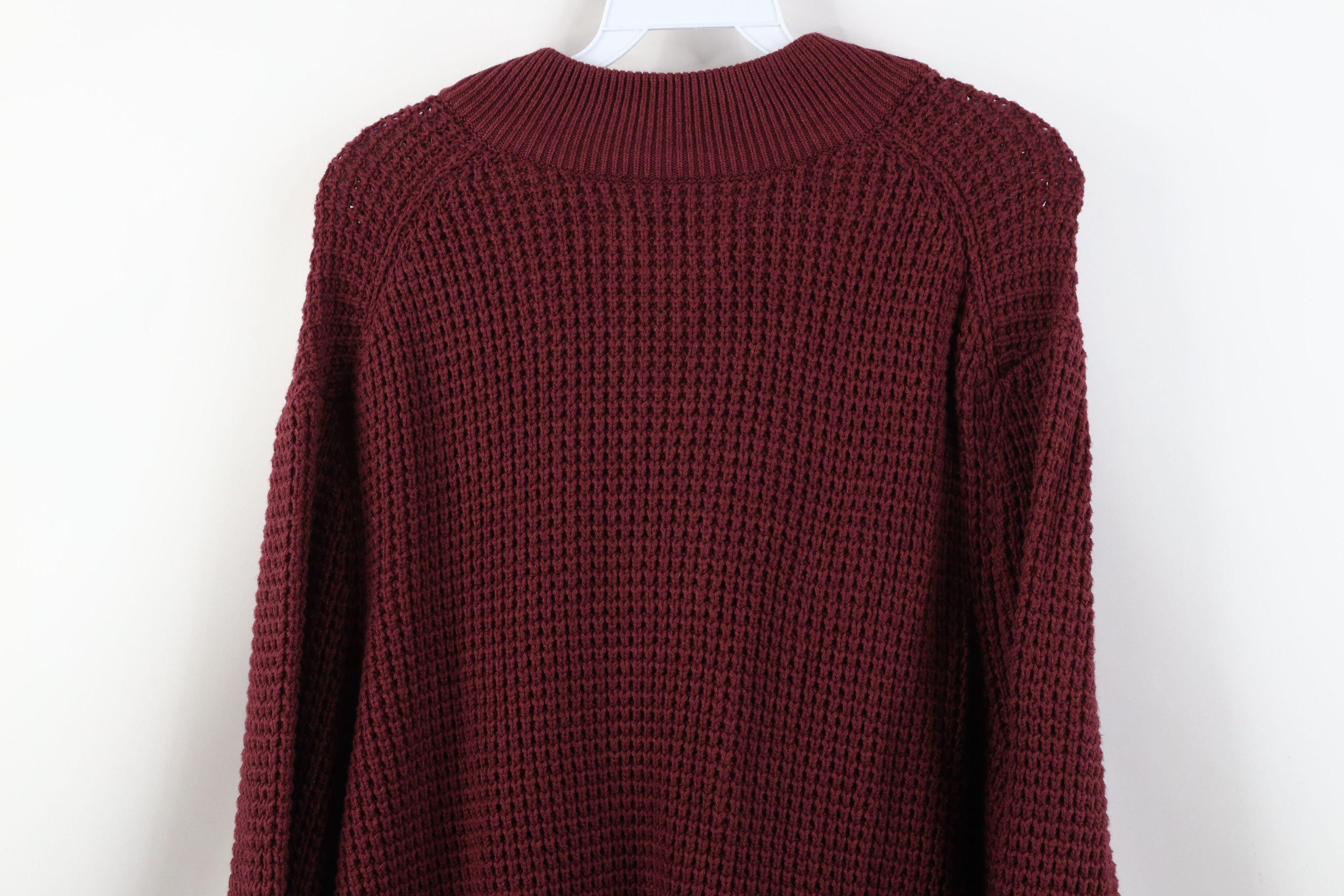 Vintage Deadstock Vintage Y2K Heavyweight Thermal Henley Sweater Size US XXL / EU 58 / 5 - 13 Thumbnail