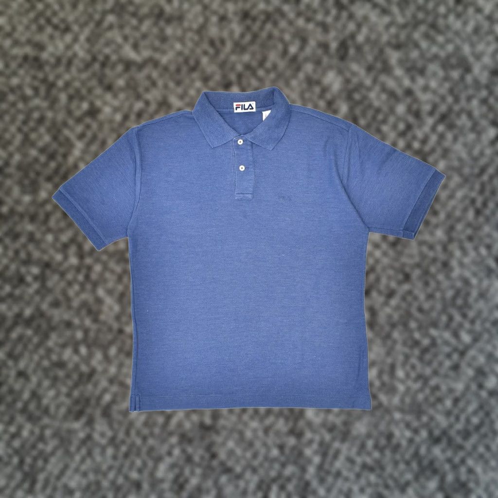 Fila VINTAGE FILA Mens Polo Shirt IT 46 Small Blue Cotton HF07 Size US S / EU 44-46 / 1 - 1 Thumbnail
